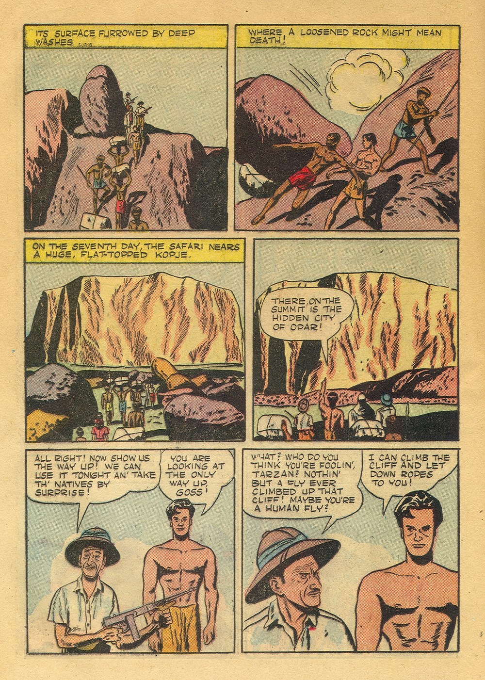 Read online Tarzan (1948) comic -  Issue #5 - 12