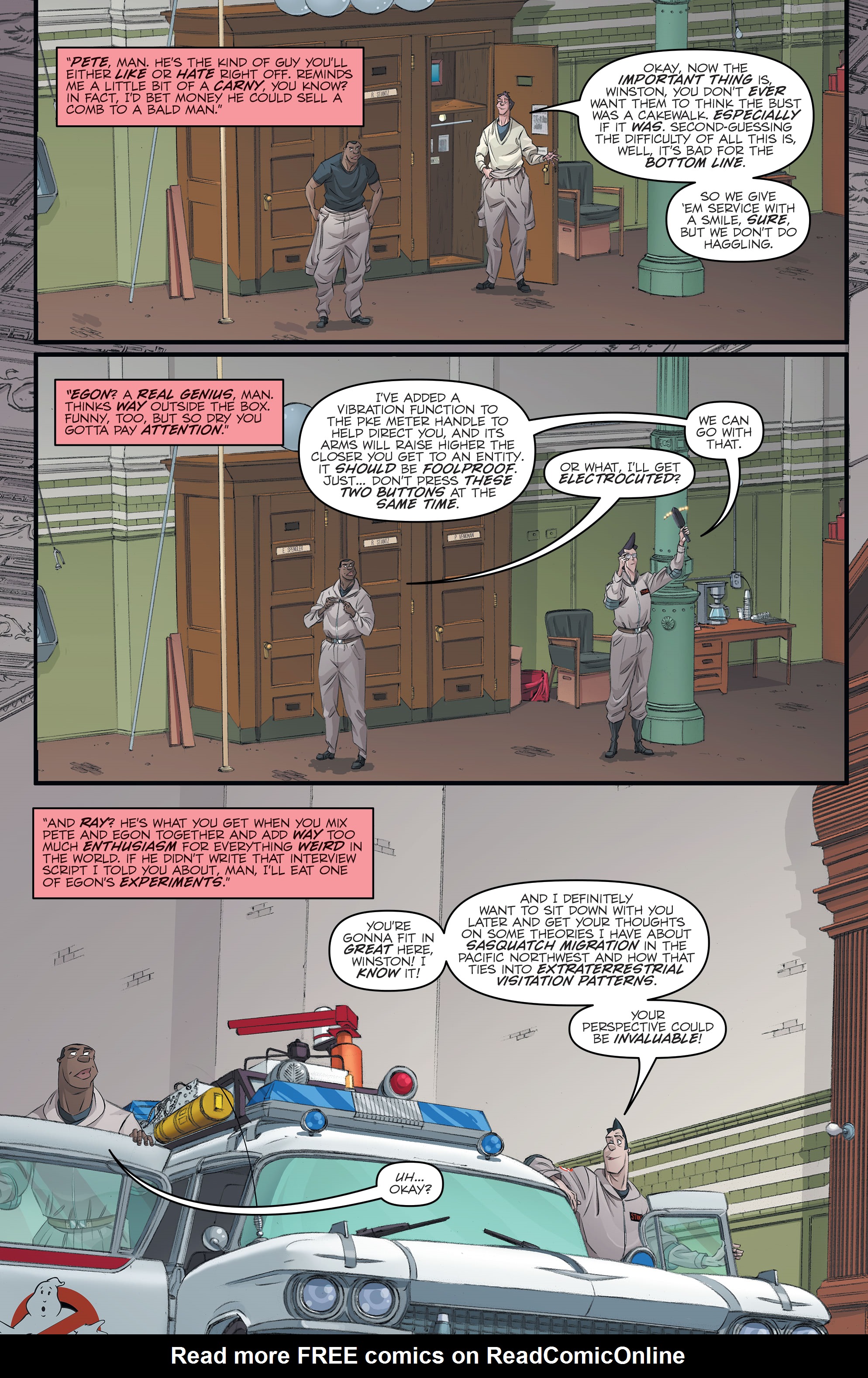 Read online Ghostbusters: Year One comic -  Issue #1 - 14