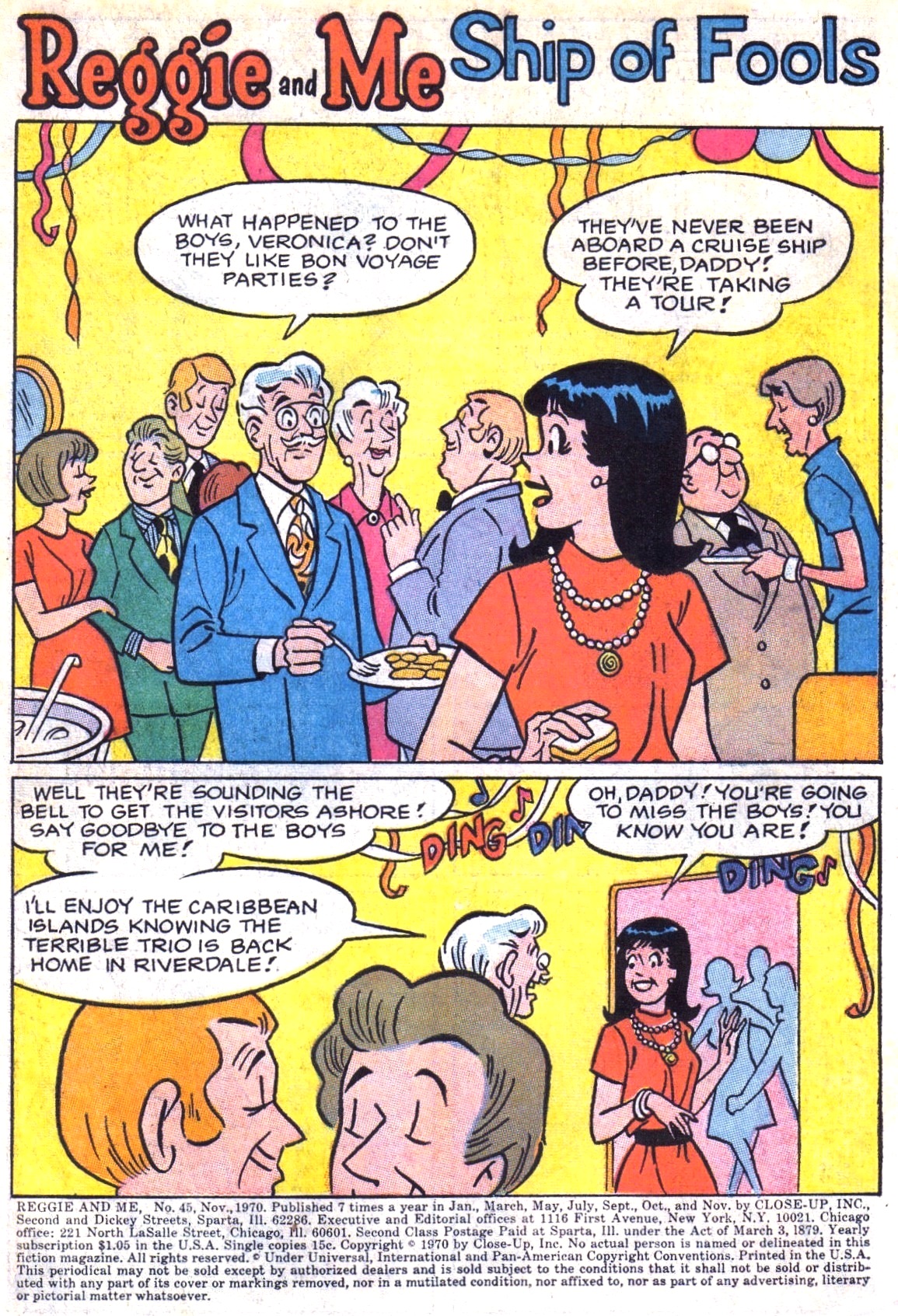 Read online Reggie and Me (1966) comic -  Issue #45 - 3