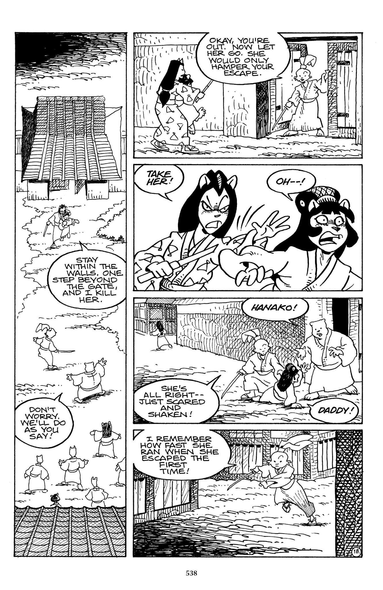 Read online The Usagi Yojimbo Saga comic -  Issue # TPB 5 - 532