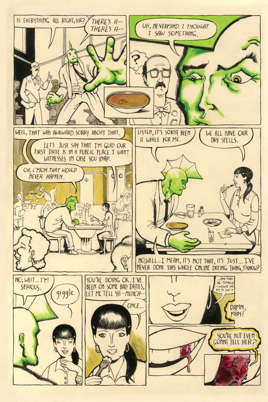 Read online Twisted Savage Dragon Funnies comic -  Issue # TPB - 8