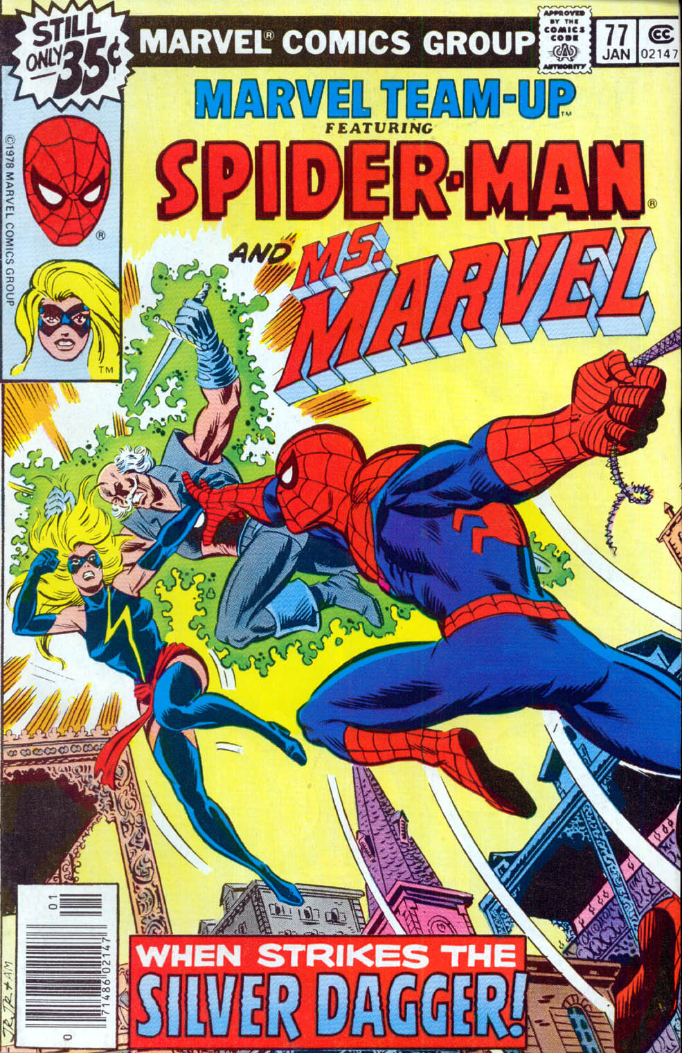 Read online Marvel Team-Up (1972) comic -  Issue #77 - 1
