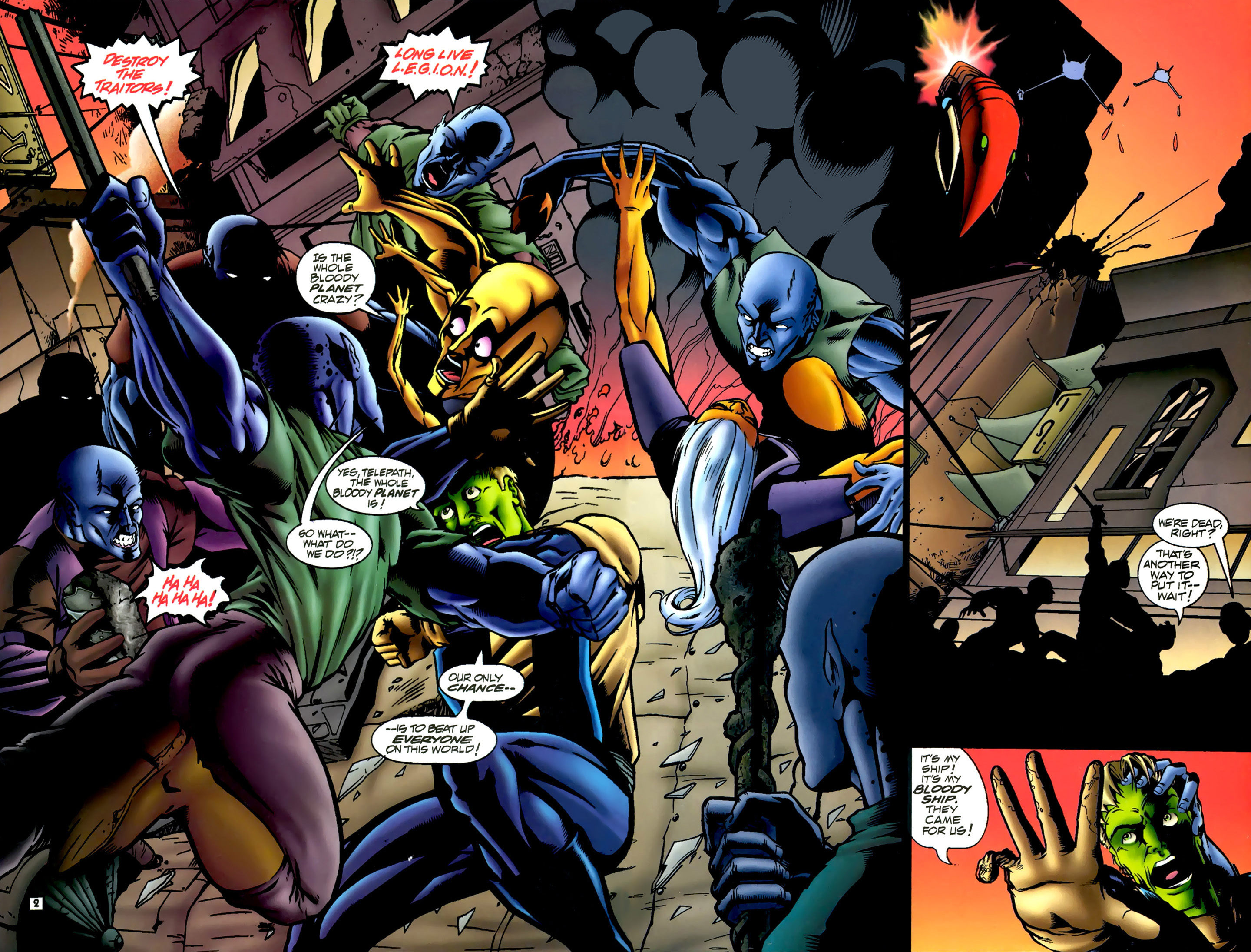 Read online R.E.B.E.L.S. '94 comic -  Issue #15 - 3