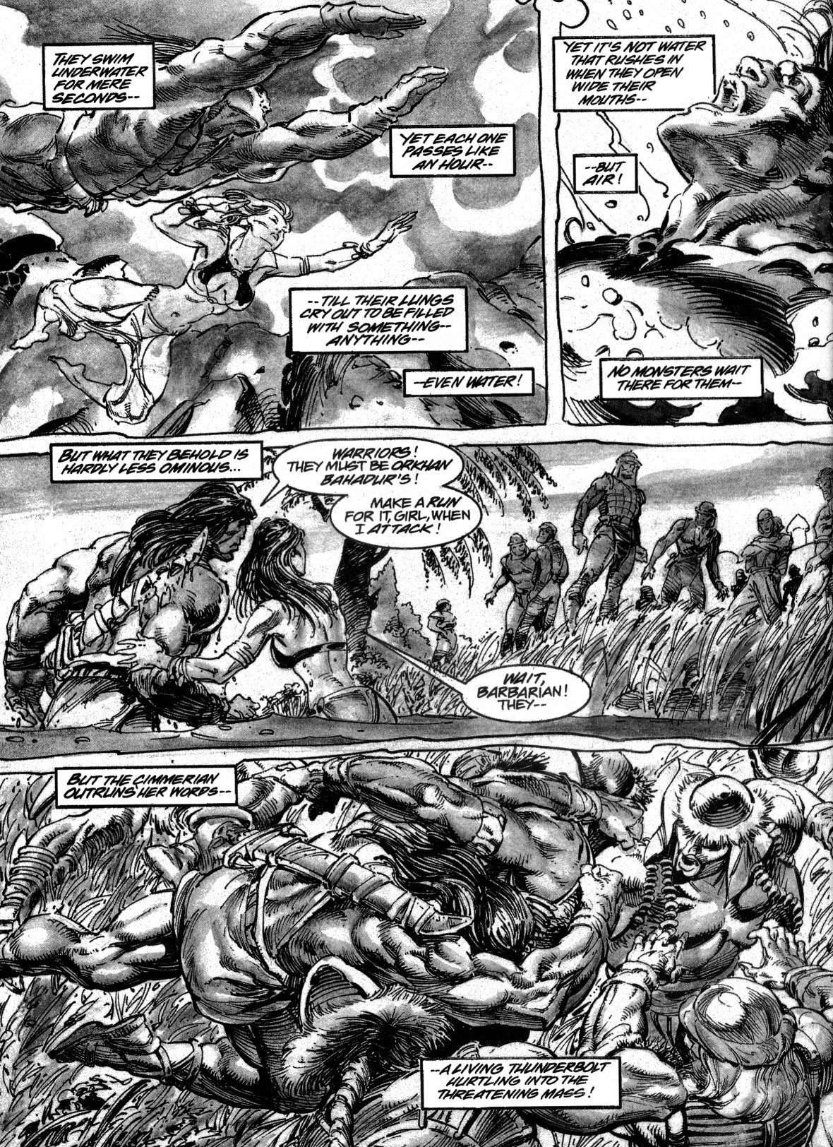 Read online Conan the Savage comic -  Issue #6 - 48