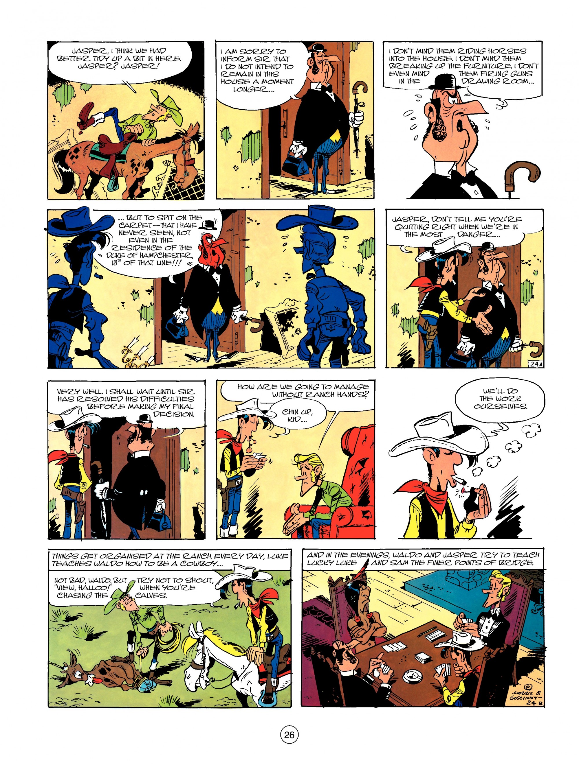 Read online A Lucky Luke Adventure comic -  Issue #13 - 26