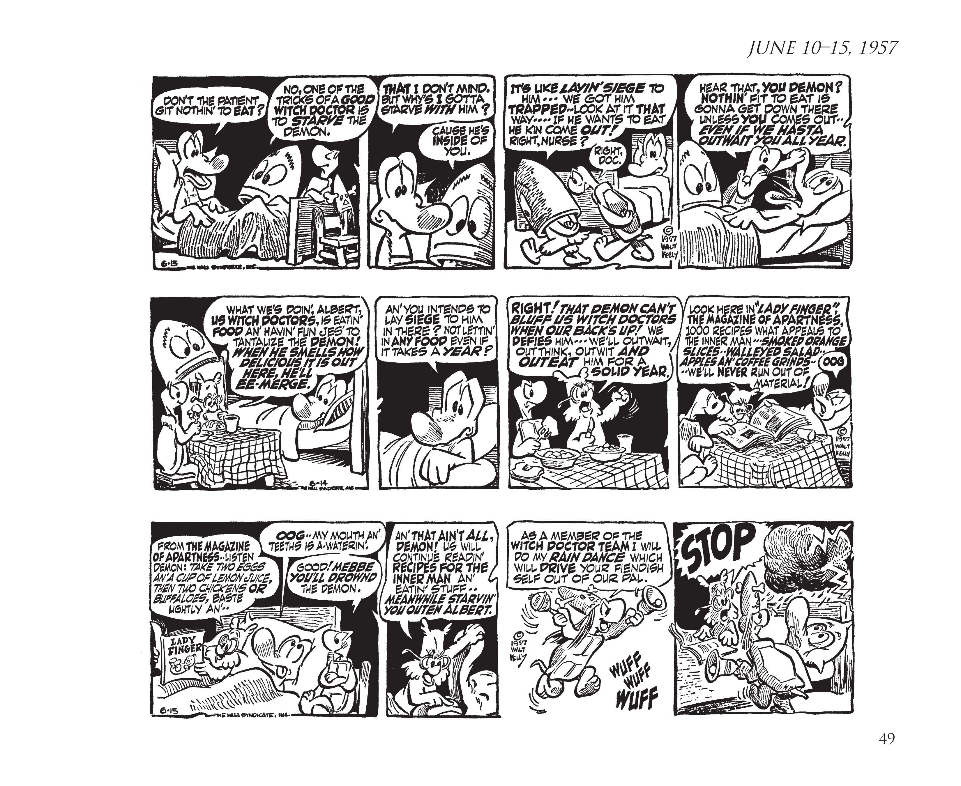 Read online Pogo by Walt Kelly: The Complete Syndicated Comic Strips comic -  Issue # TPB 5 (Part 1) - 58
