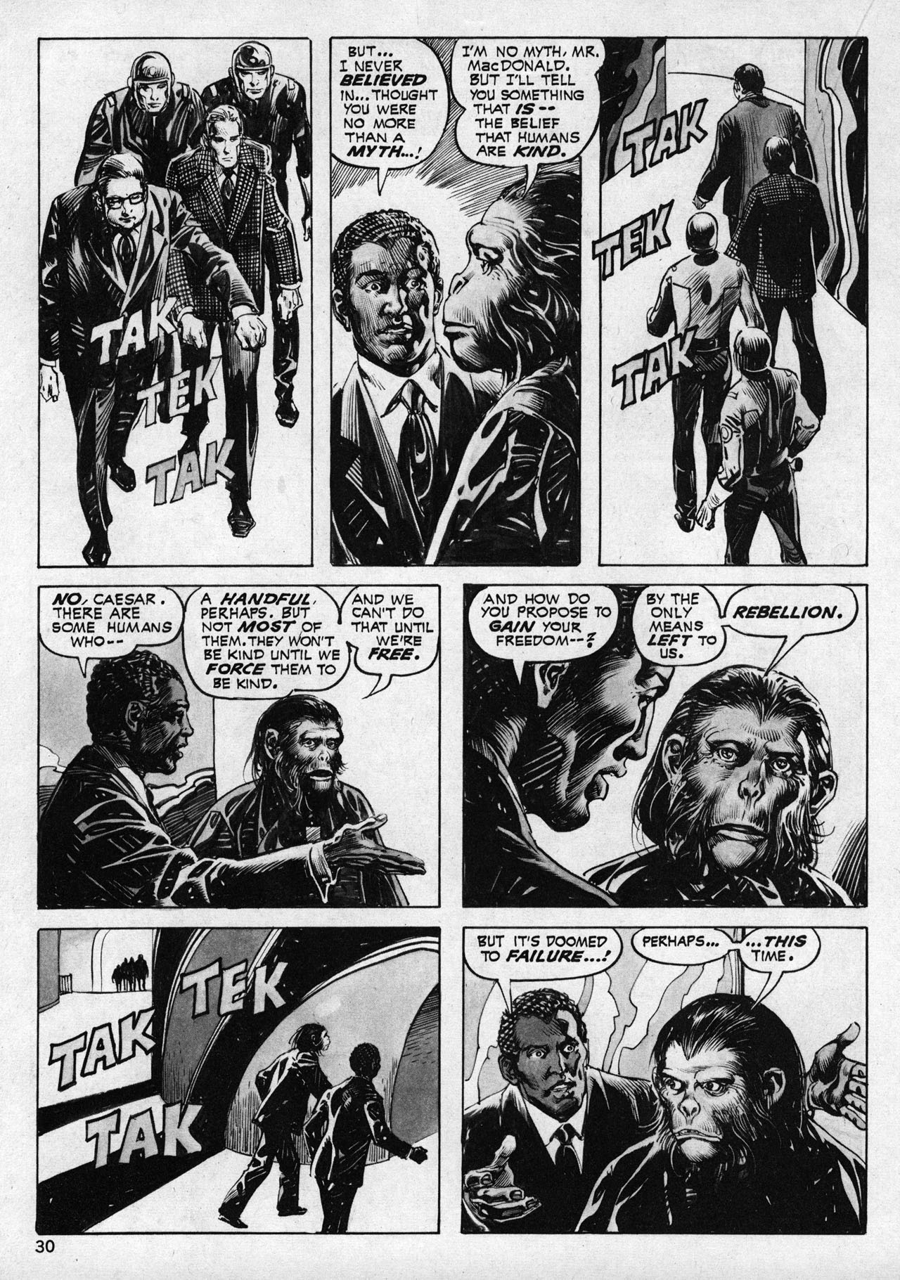 Read online Planet of the Apes comic -  Issue #20 - 28