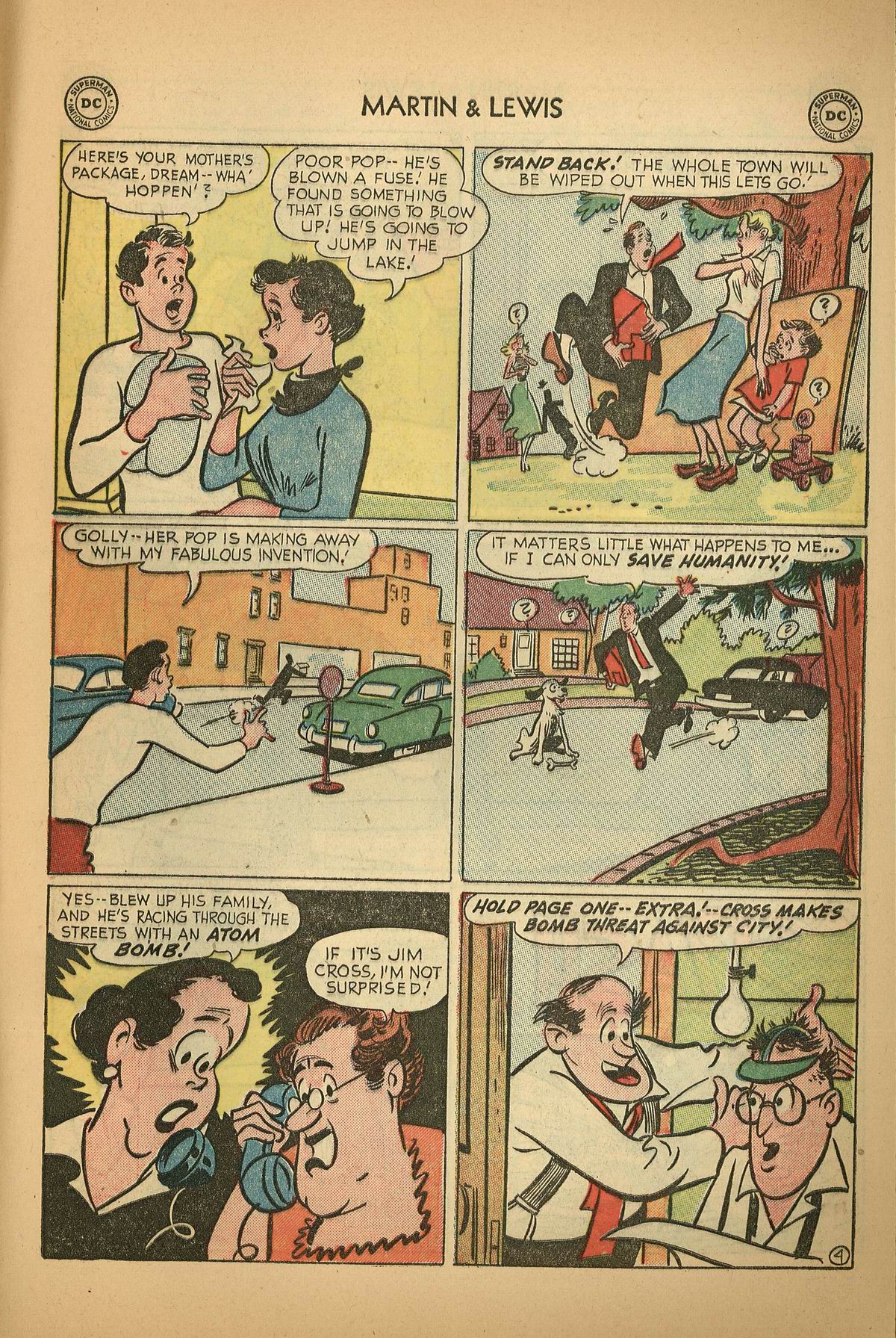 Read online The Adventures of Dean Martin and Jerry Lewis comic -  Issue #10 - 39