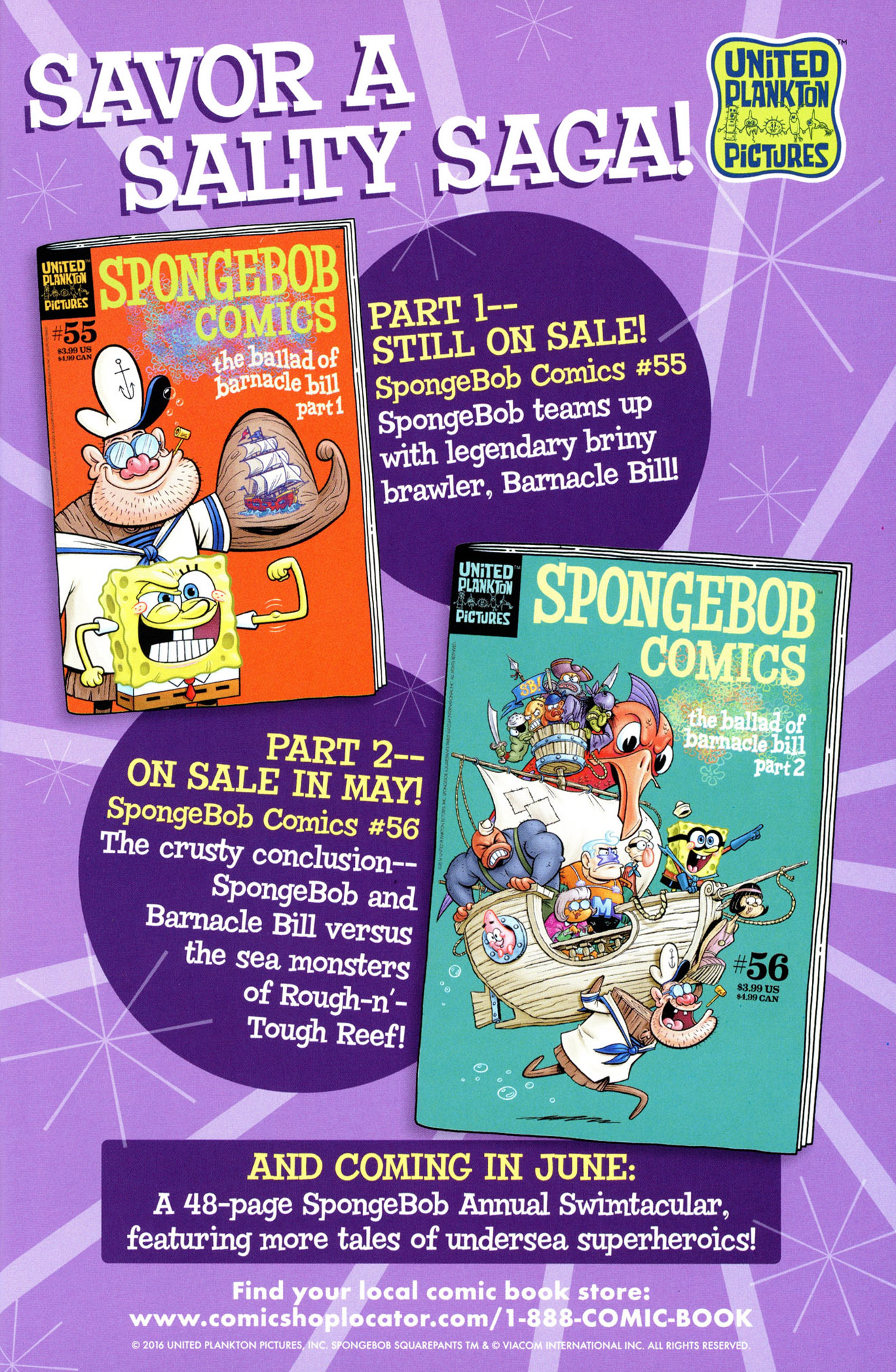 Read online Free Comic Book Day 2016 comic -  Issue # Spongebob Freestyle Funnies - 30