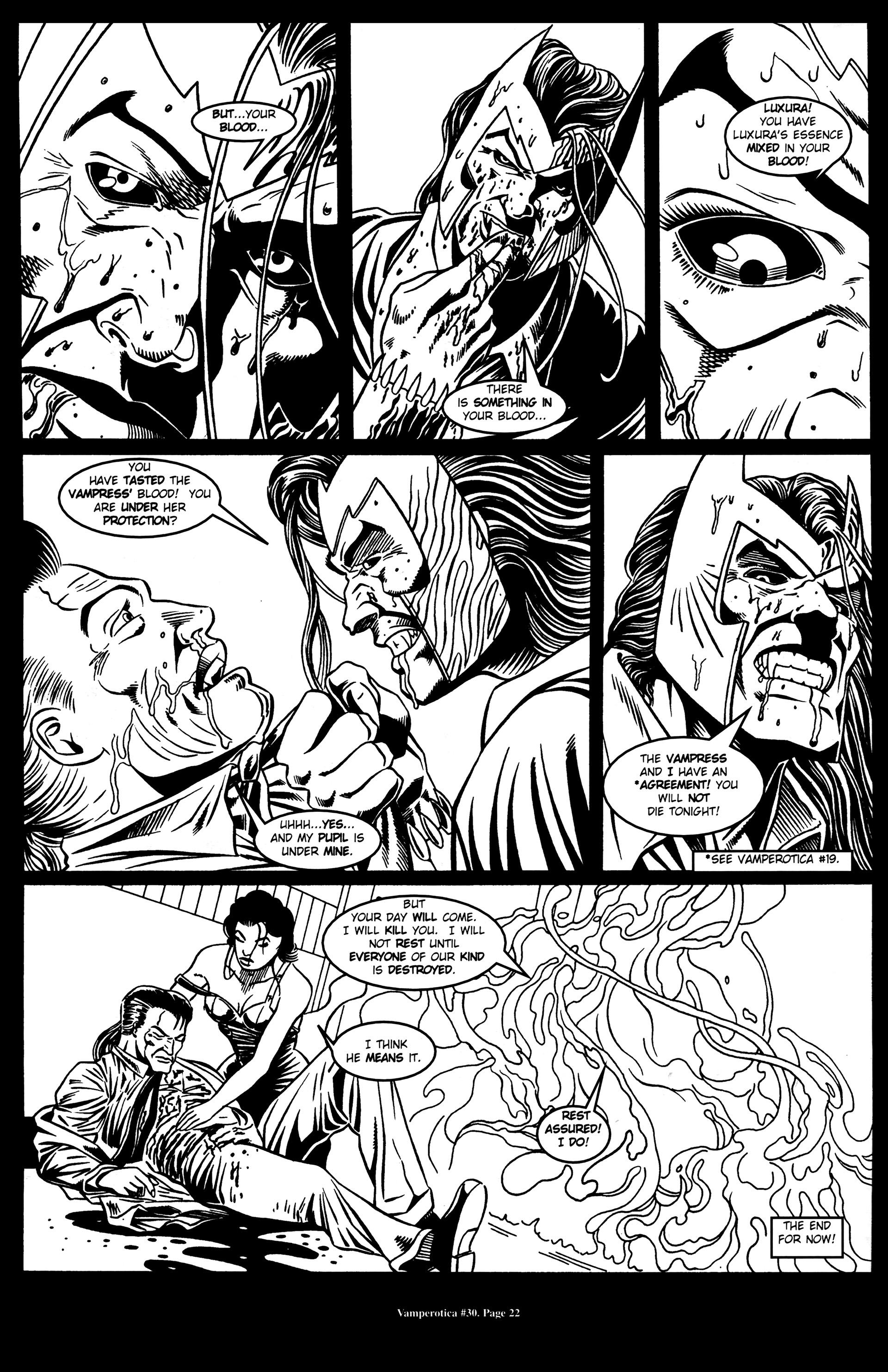 Read online Vamperotica comic -  Issue #30 - 24