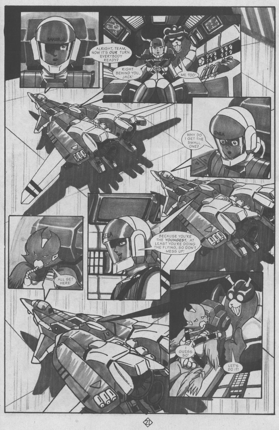 Read online Robotech II: The Sentinels comic -  Issue #22 - 26