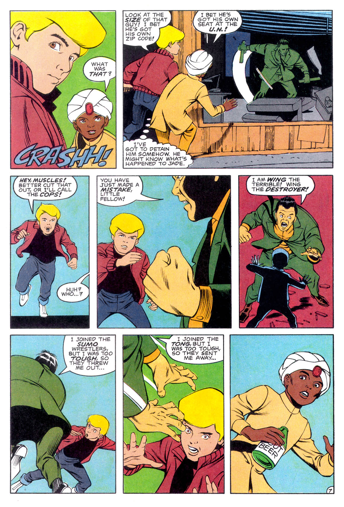 Read online Jonny Quest comic -  Issue #5 - 9