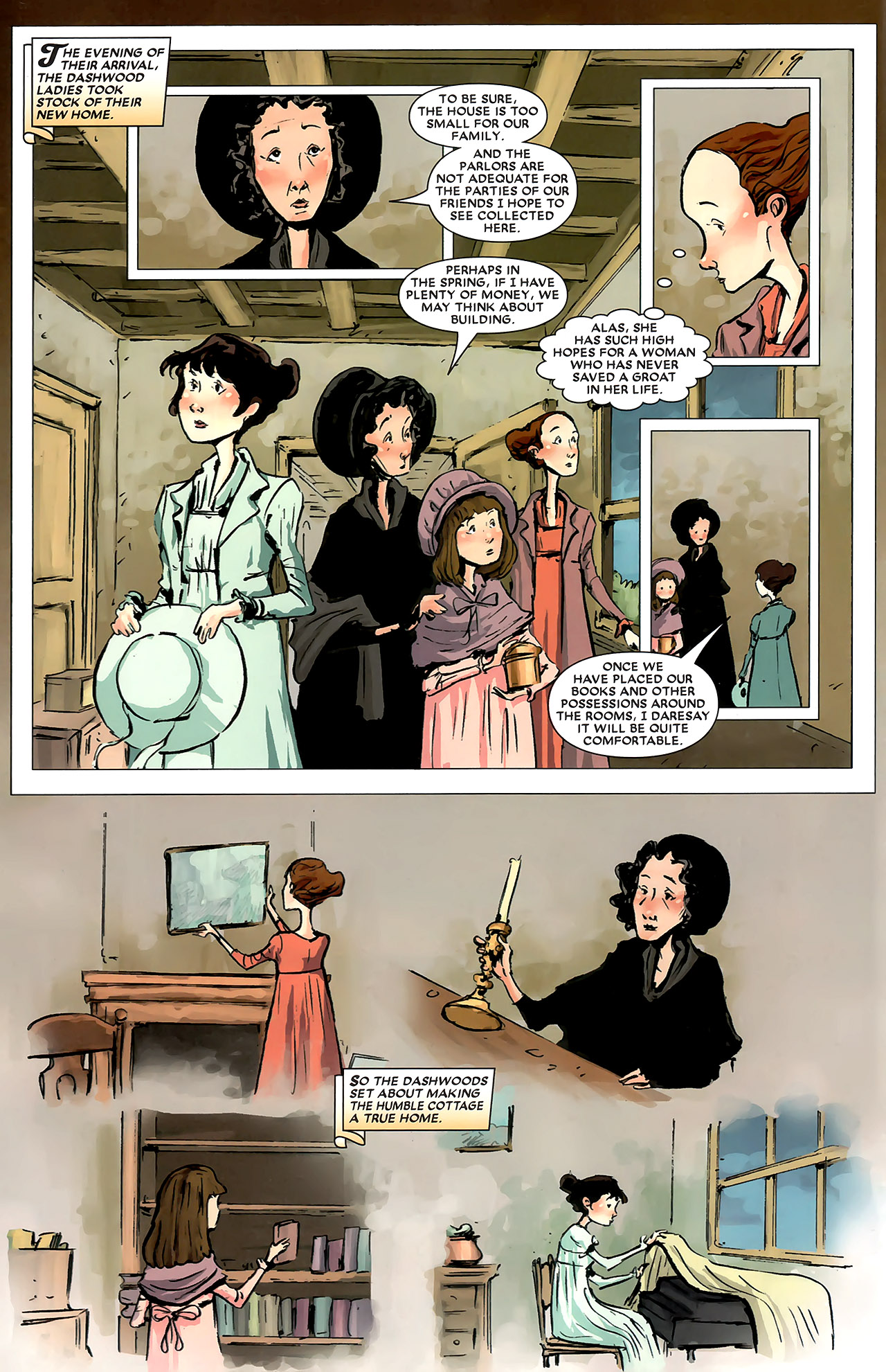 Read online Sense & Sensibility comic -  Issue #2 - 3