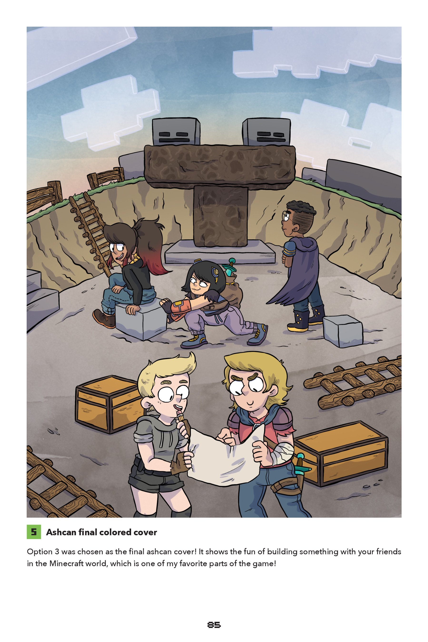 Read online Minecraft comic -  Issue # TPB 1 - 84