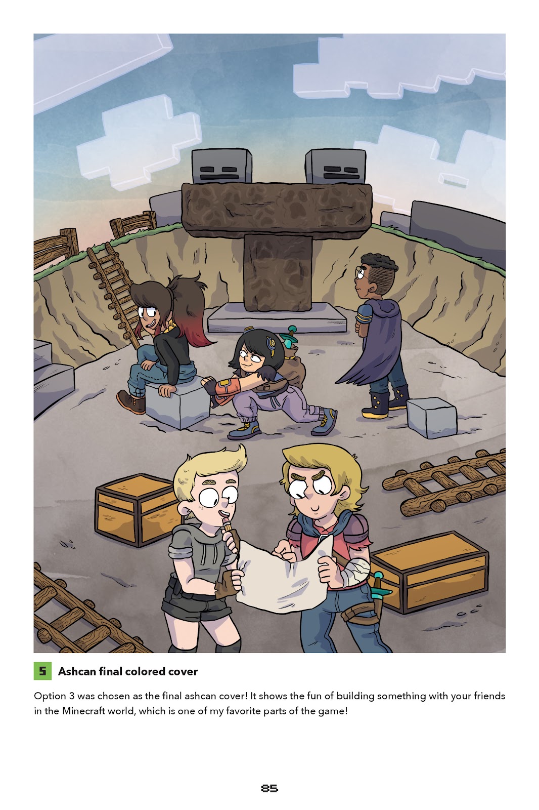 Minecraft issue TPB 1 - Page 84