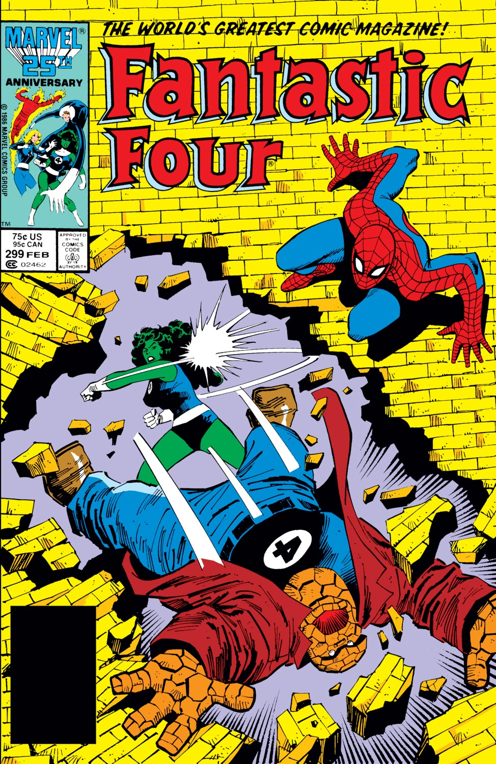 Read online Fantastic Four (1961) comic -  Issue #299 - 1