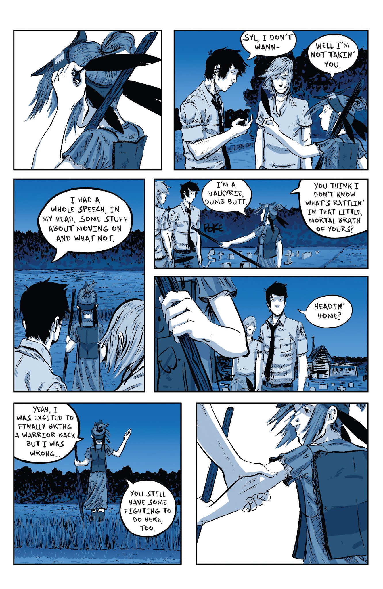 Read online Long Walk to Valhalla comic -  Issue # TPB - 131