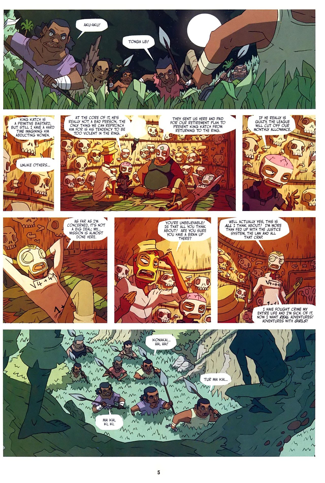 Read online Lucha Libre comic -  Issue #4 - 7