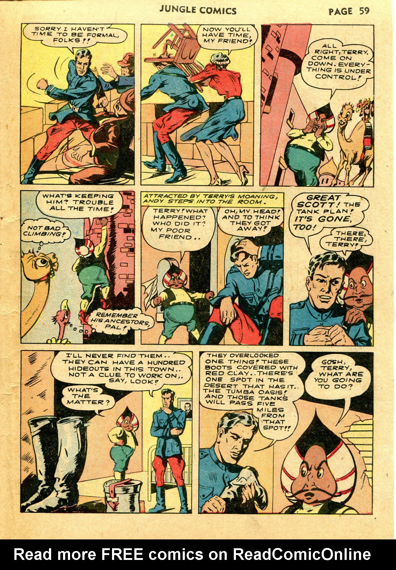 Read online Jungle Comics comic -  Issue #39 - 61