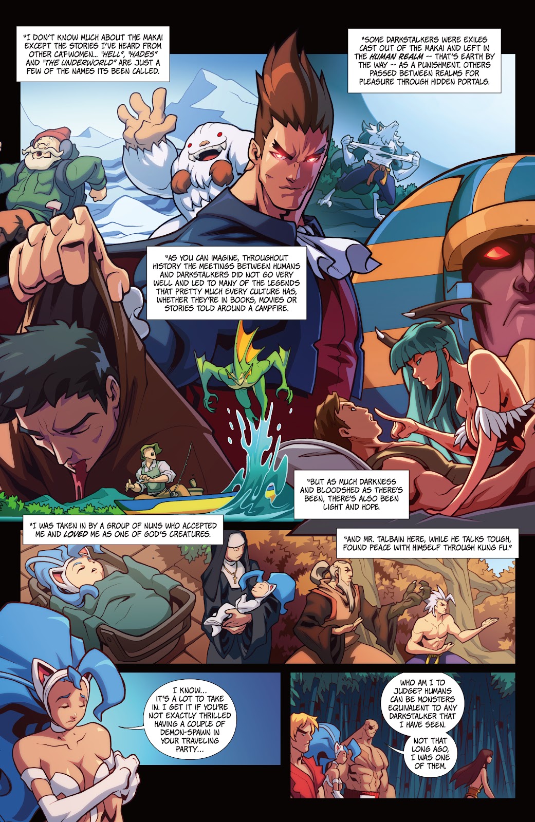 Street Fighter VS Darkstalkers issue 2 - Page 9