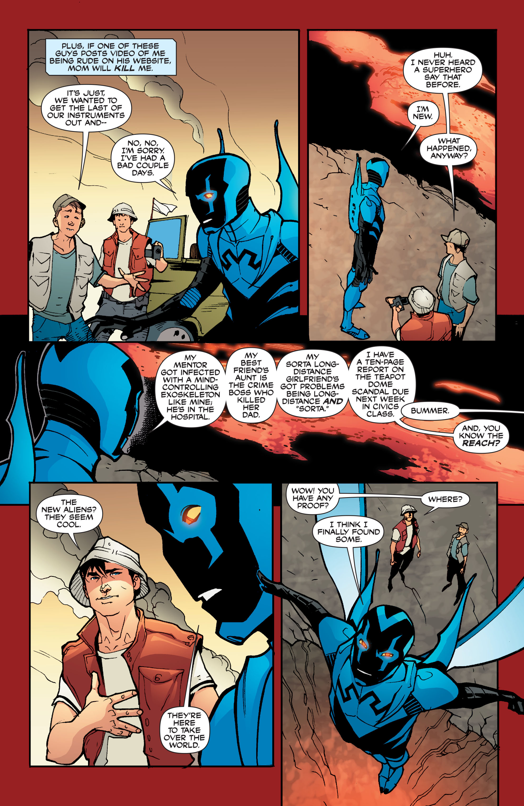 Read online Blue Beetle (2006) comic -  Issue #22 - 3