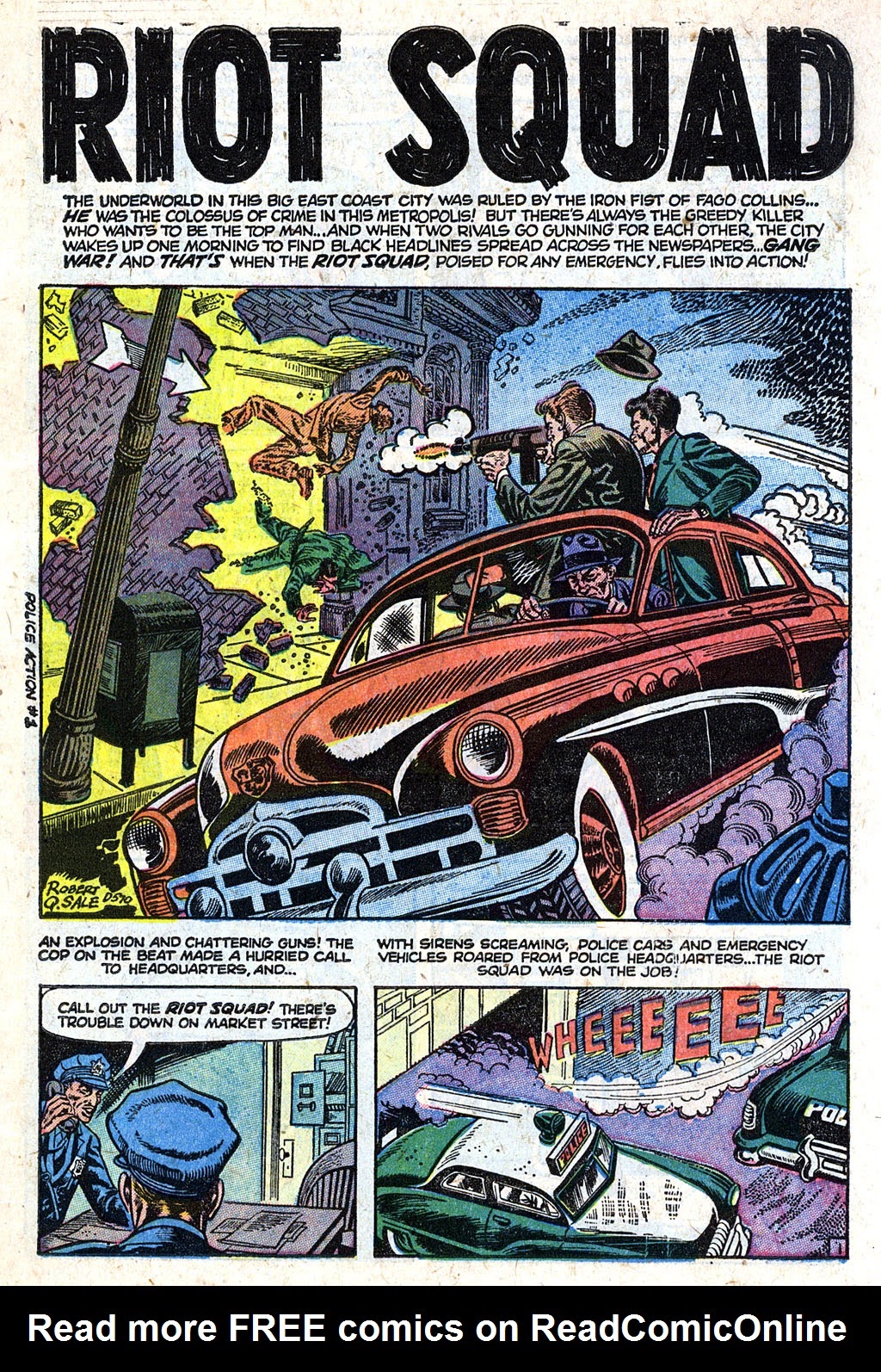 Read online Police Action comic -  Issue #1 - 3