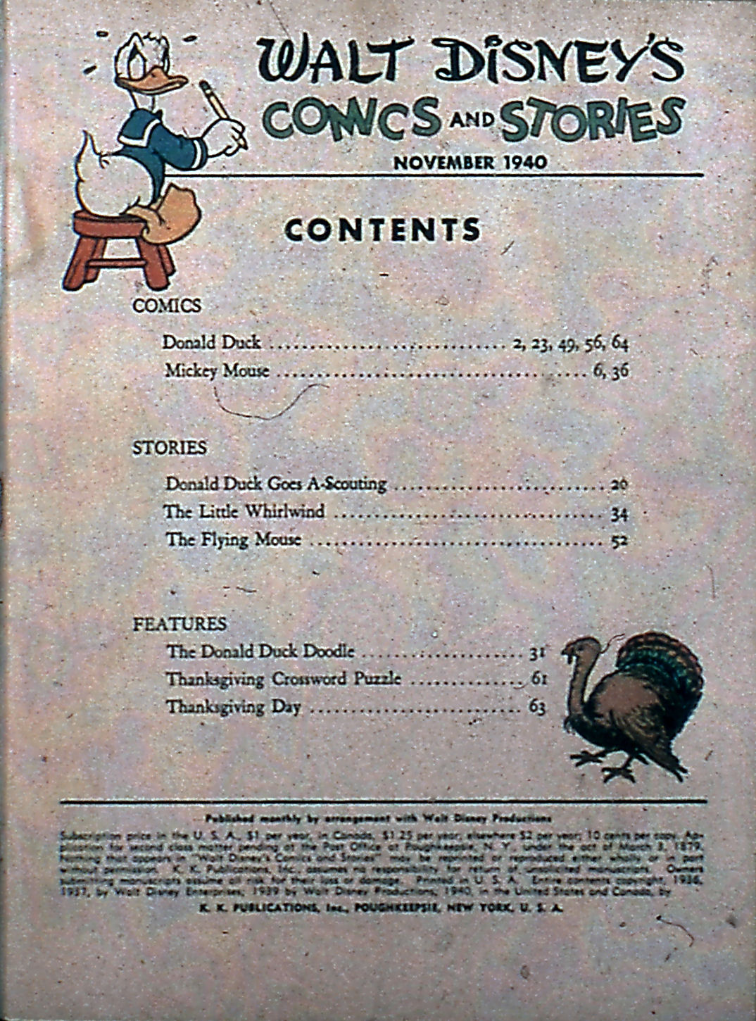 Read online Walt Disney's Comics and Stories comic -  Issue #2 - 4