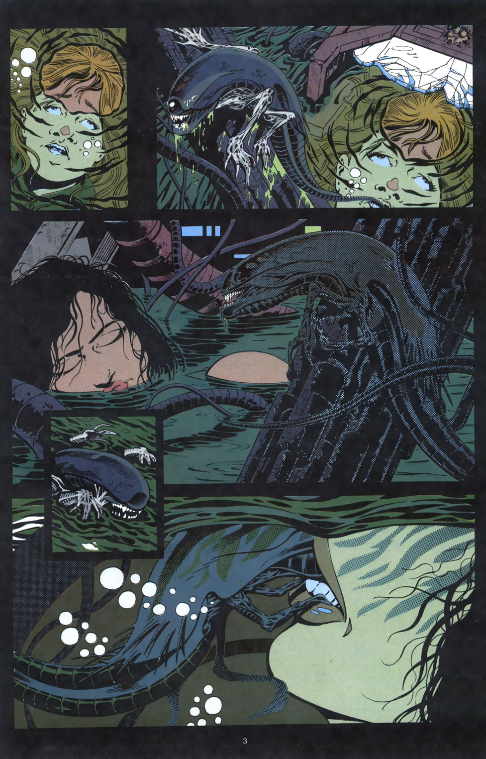 Read online Alien 3 comic -  Issue #1 - 5