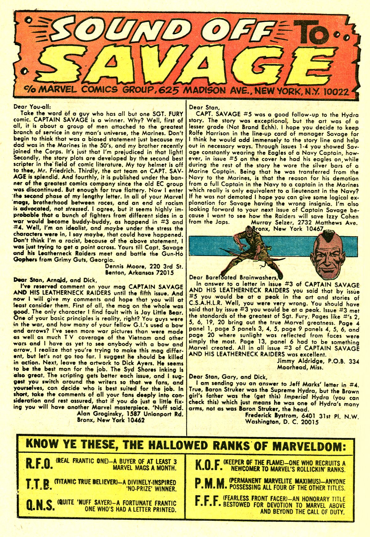 Read online Captain Savage and his Leatherneck Raiders comic -  Issue #7 - 32