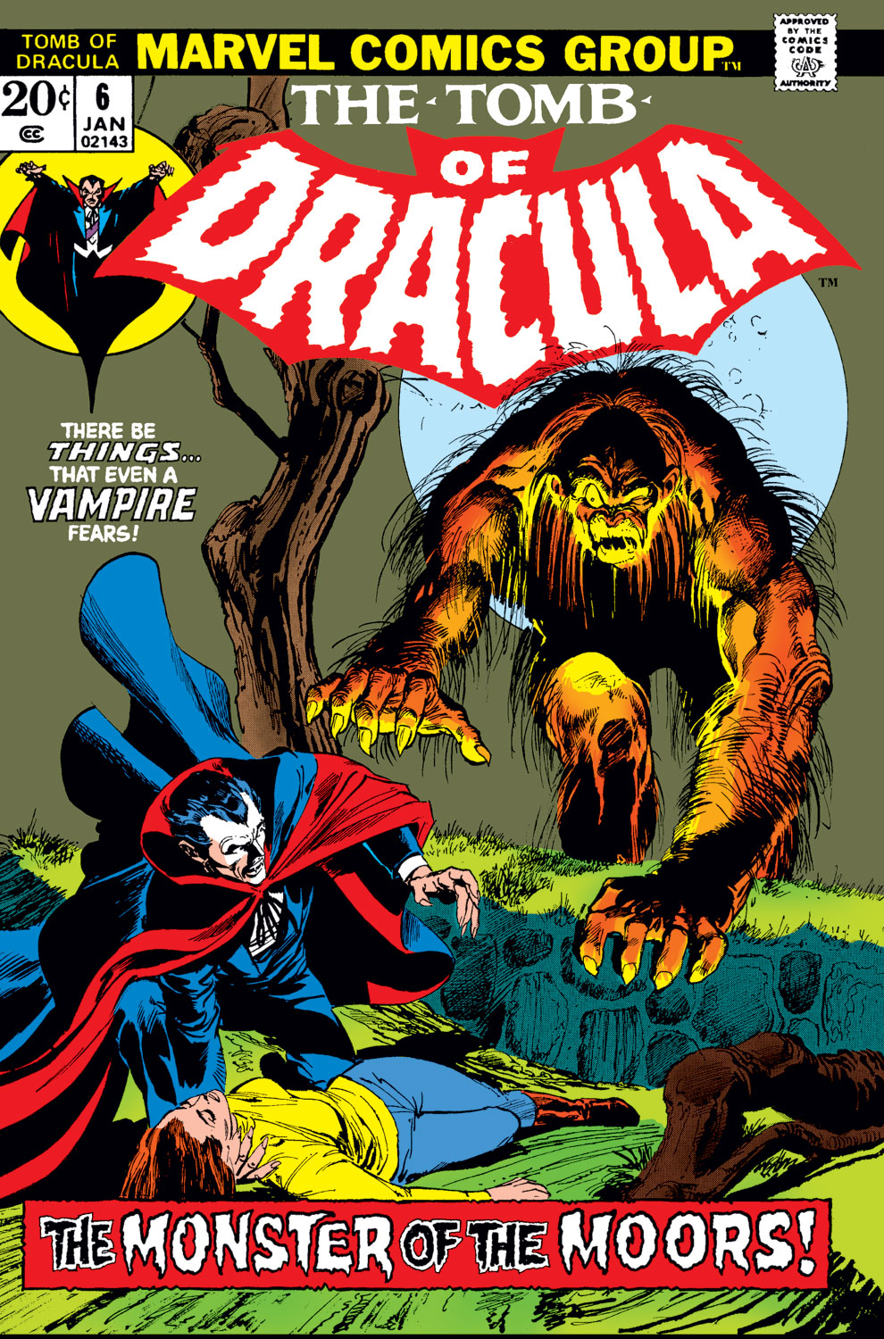 Read online Tomb of Dracula (1972) comic -  Issue #6 - 1