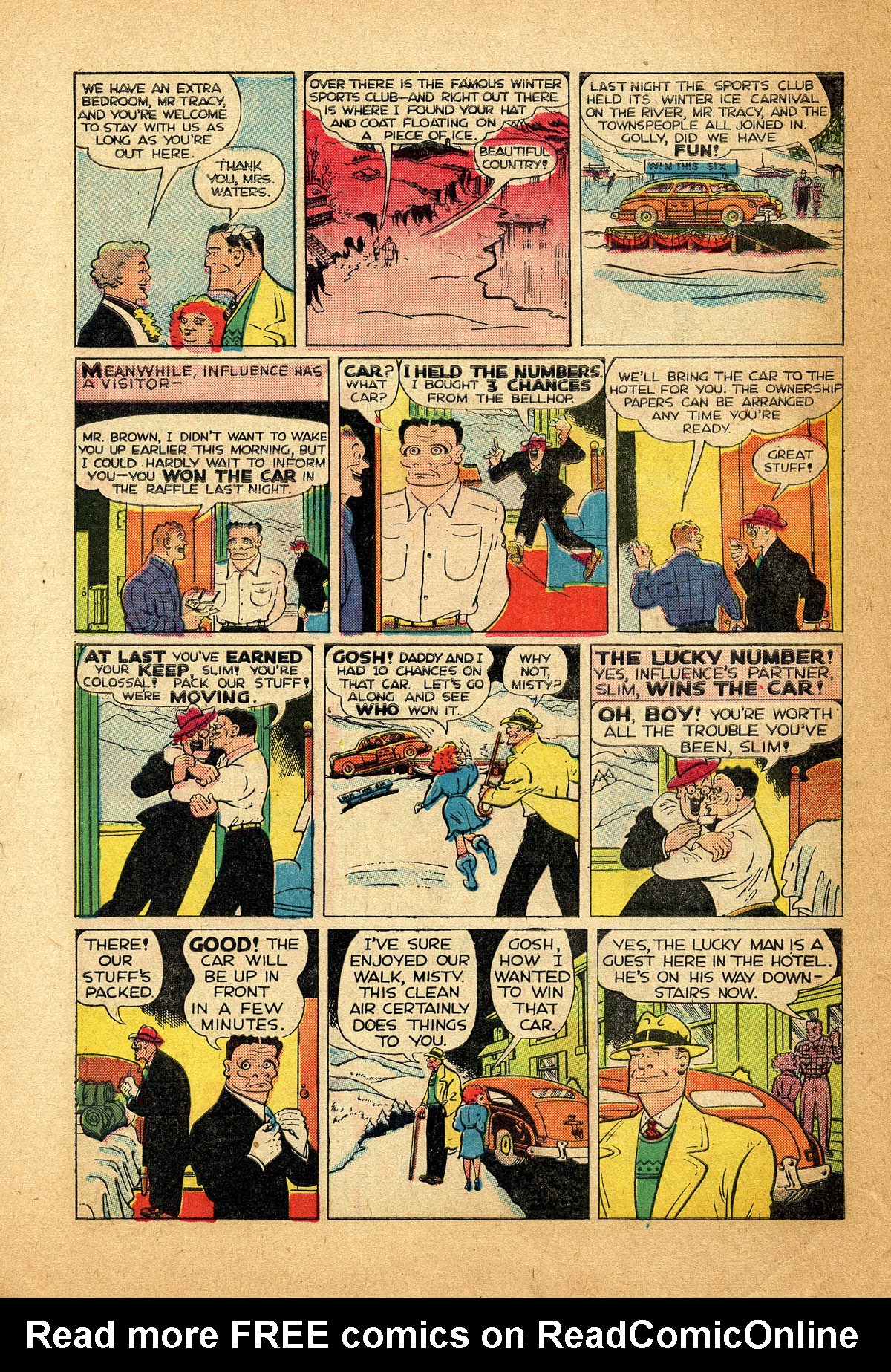 Read online Dick Tracy comic -  Issue #46 - 10