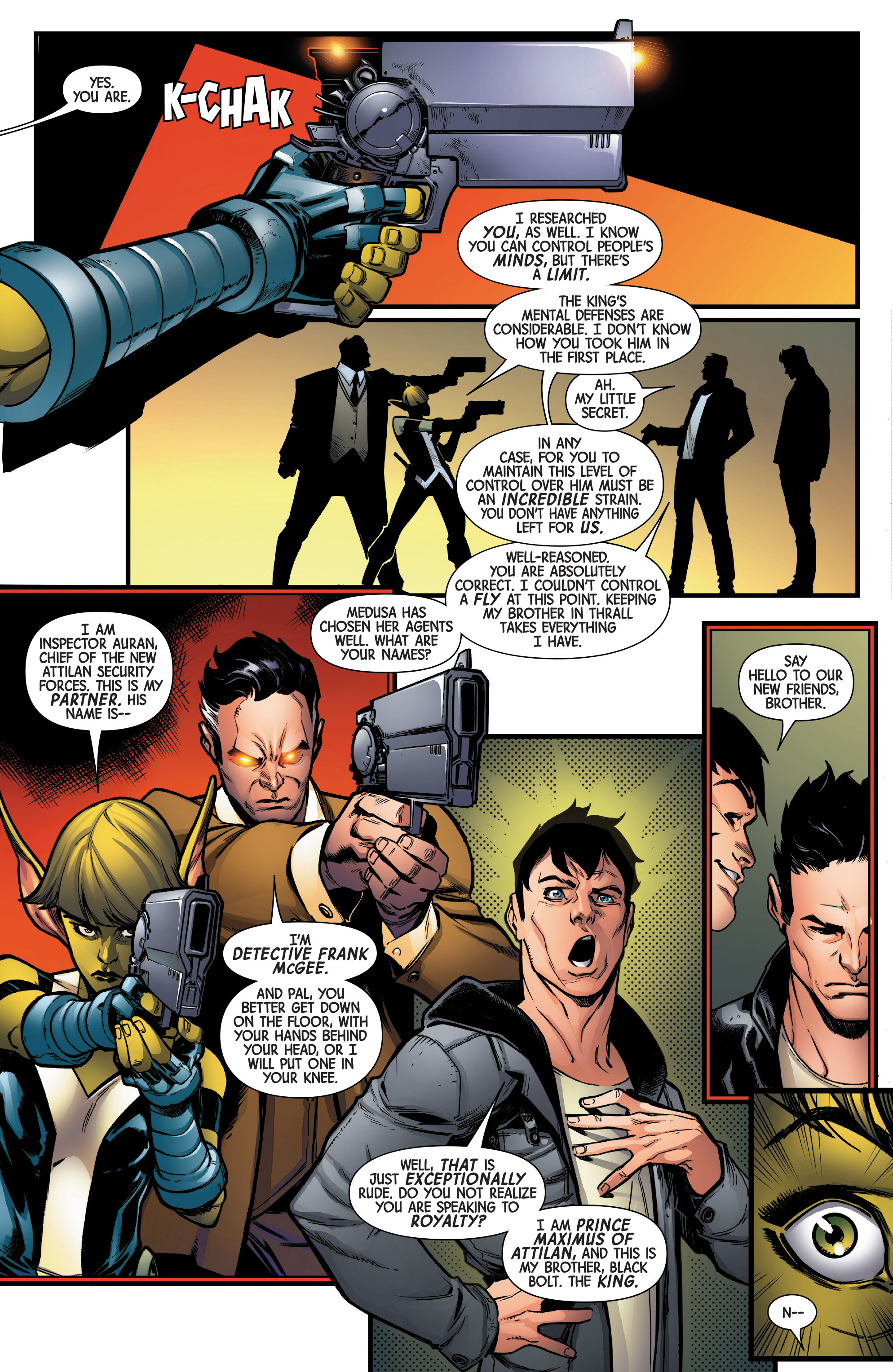 Read online Inhuman (2014) comic -  Issue #7 - 19