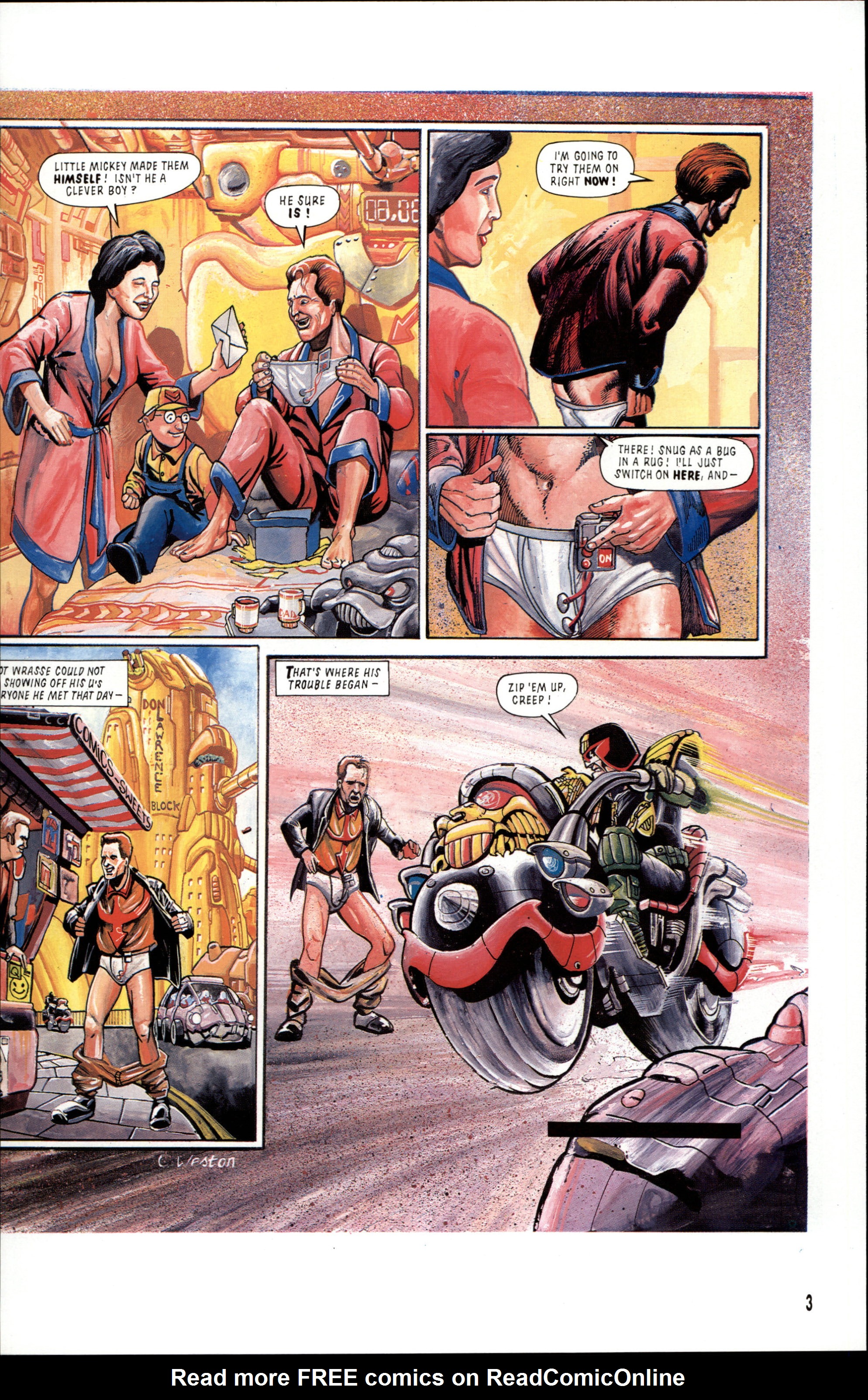 Read online Dredd Rules! comic -  Issue #8 - 5