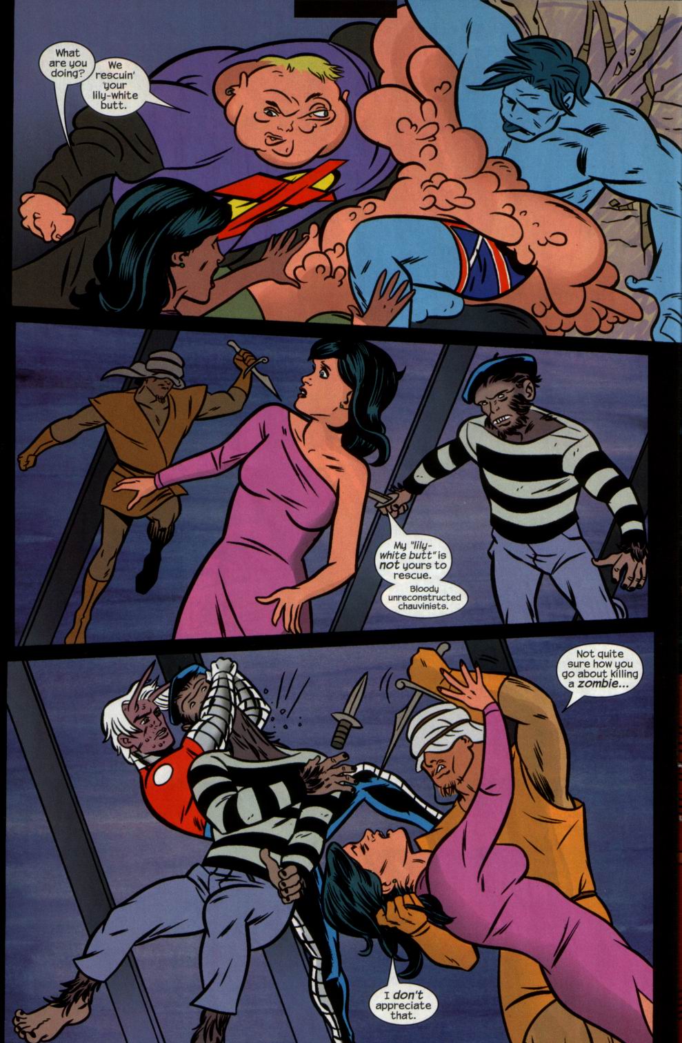 Read online X-Statix comic -  Issue #14 - 16