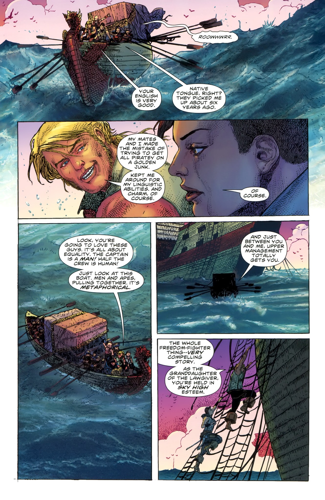 Read online Planet of the Apes (2011) comic -  Issue #13 - 14