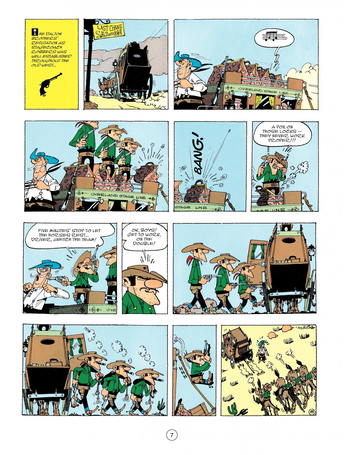 Read online A Lucky Luke Adventure comic -  Issue #47 - 7