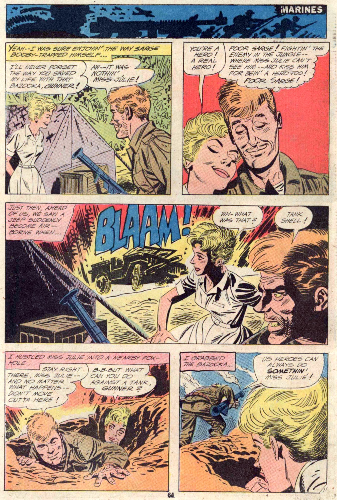 Read online Our Army at War (1952) comic -  Issue #242 - 65