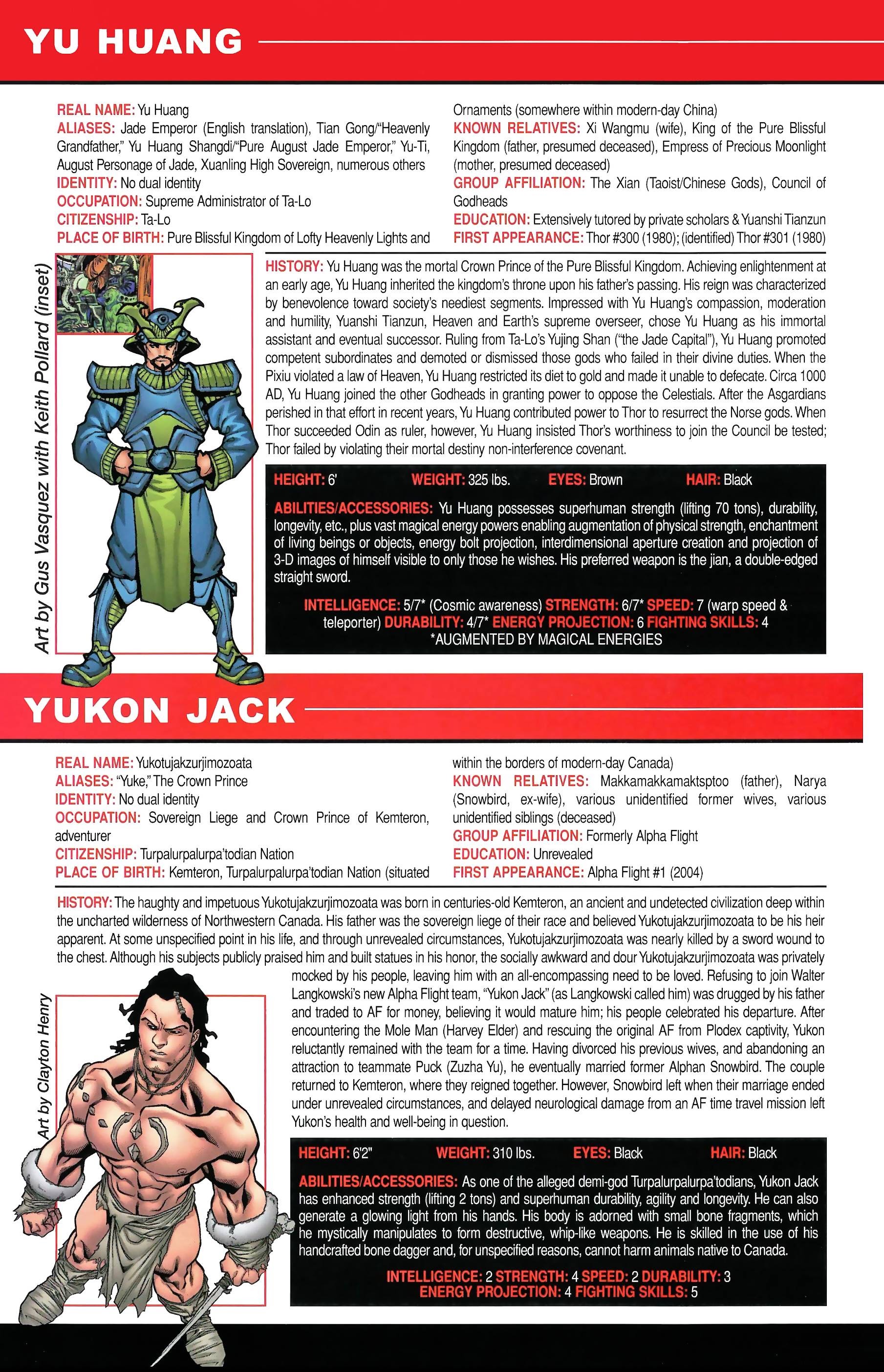 Read online Official Handbook of the Marvel Universe A to Z comic -  Issue # TPB 13 (Part 2) - 136