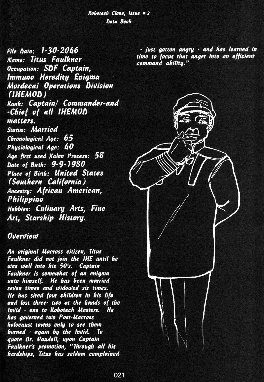 Read online Robotech Clone comic -  Issue #2 - 23