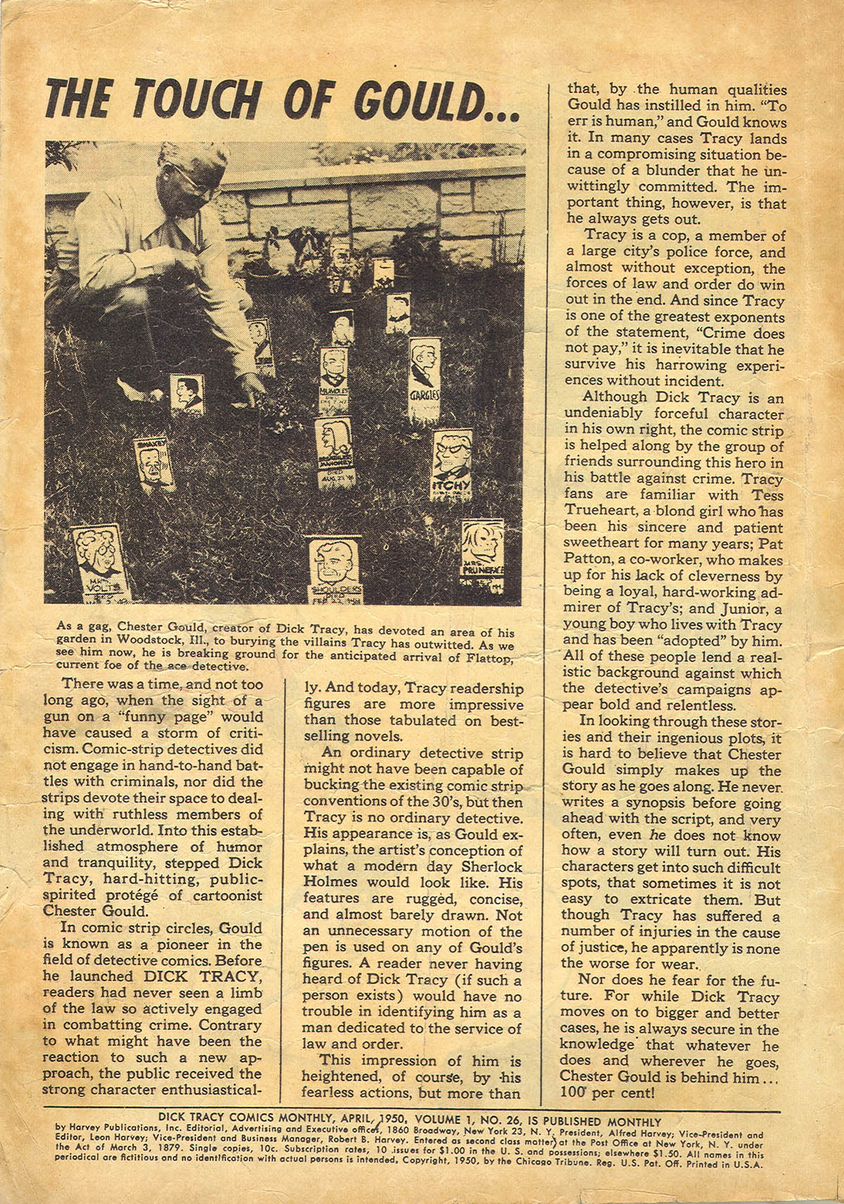 Read online Dick Tracy comic -  Issue #26 - 3