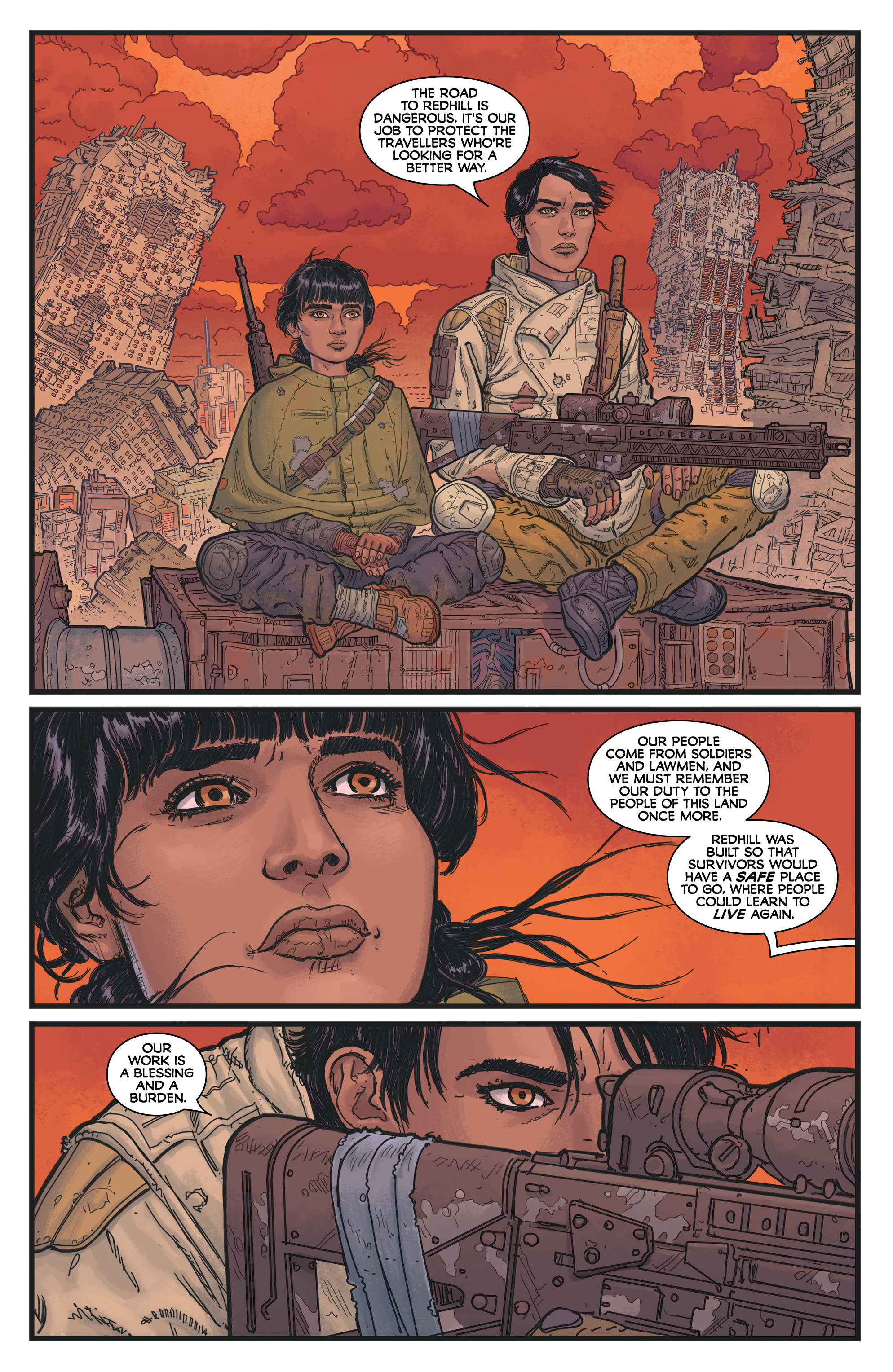 Read online Post Americana comic -  Issue #4 - 4