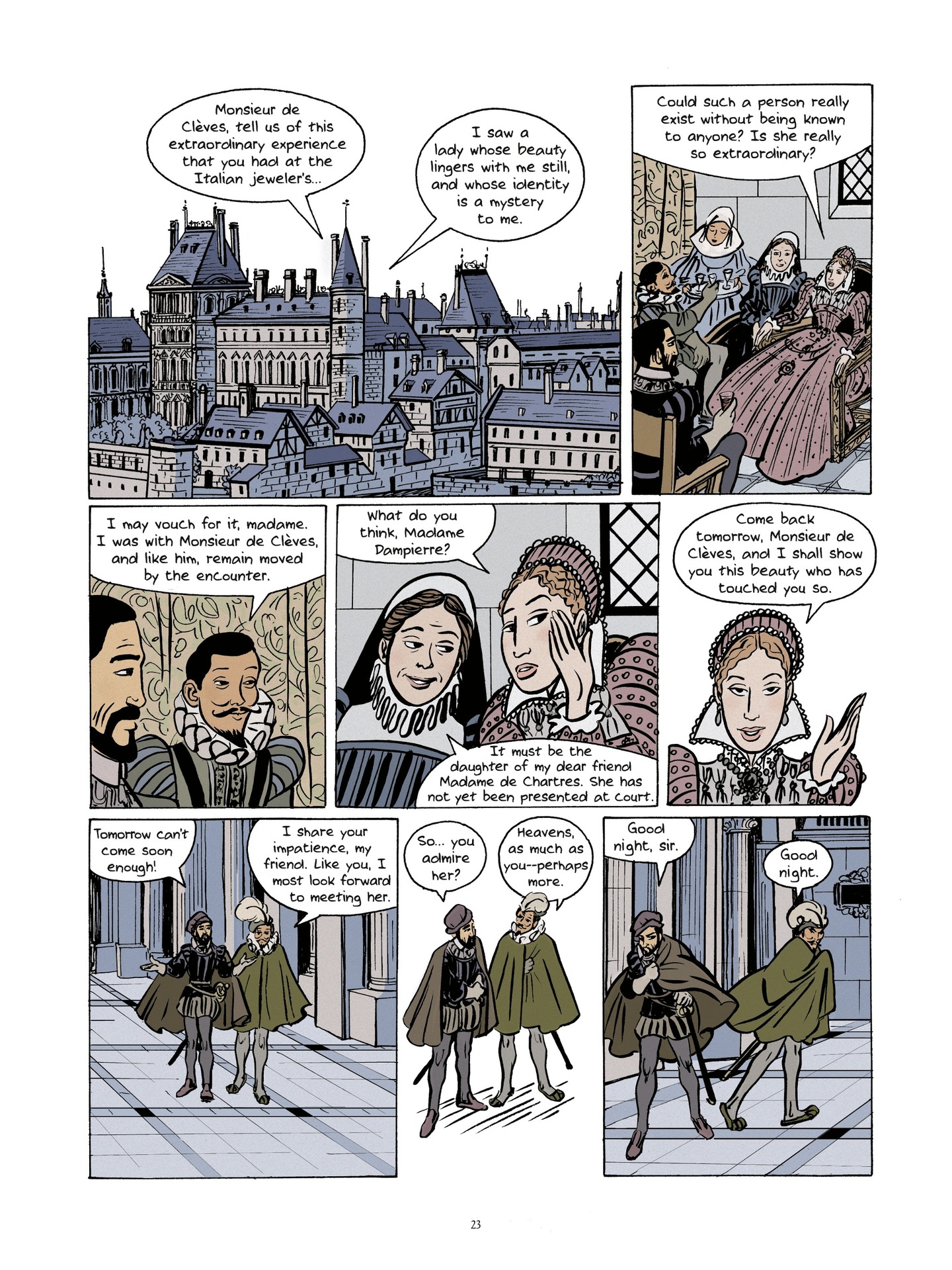 Read online The Princess of Clèves comic -  Issue # TPB (Part 1) - 19