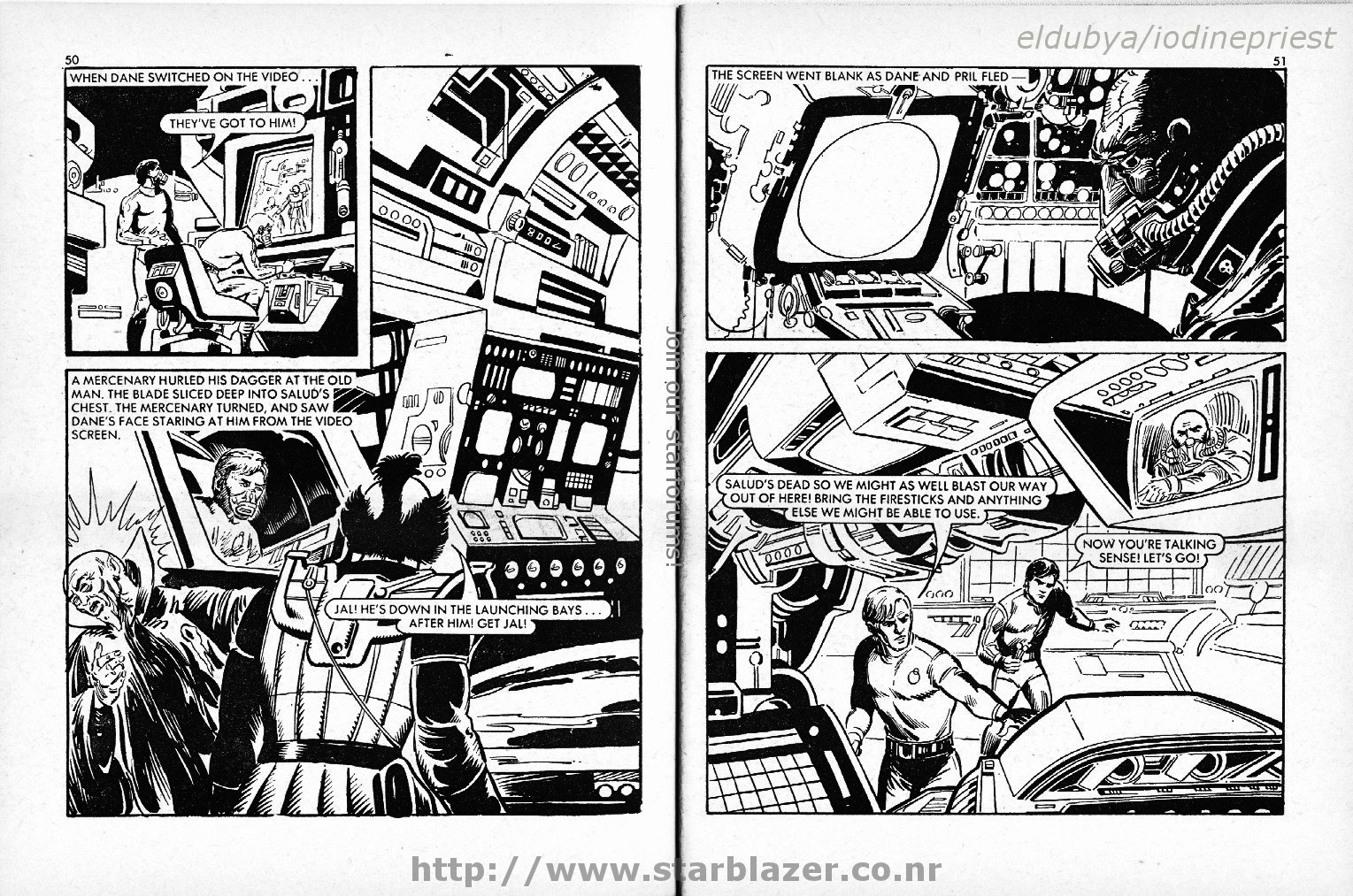 Read online Starblazer comic -  Issue #128 - 27