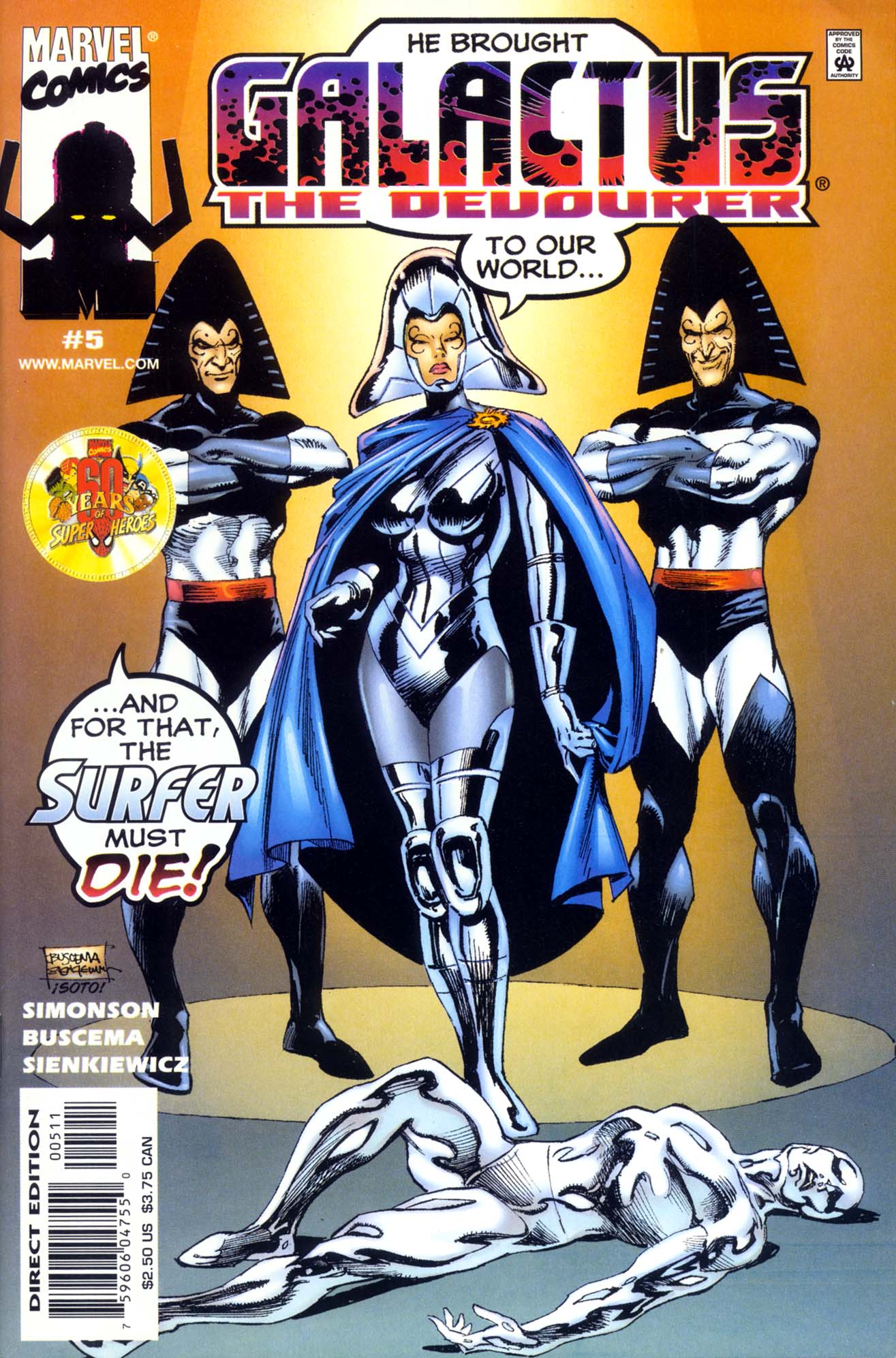 Read online Galactus the Devourer comic -  Issue #5 - 1