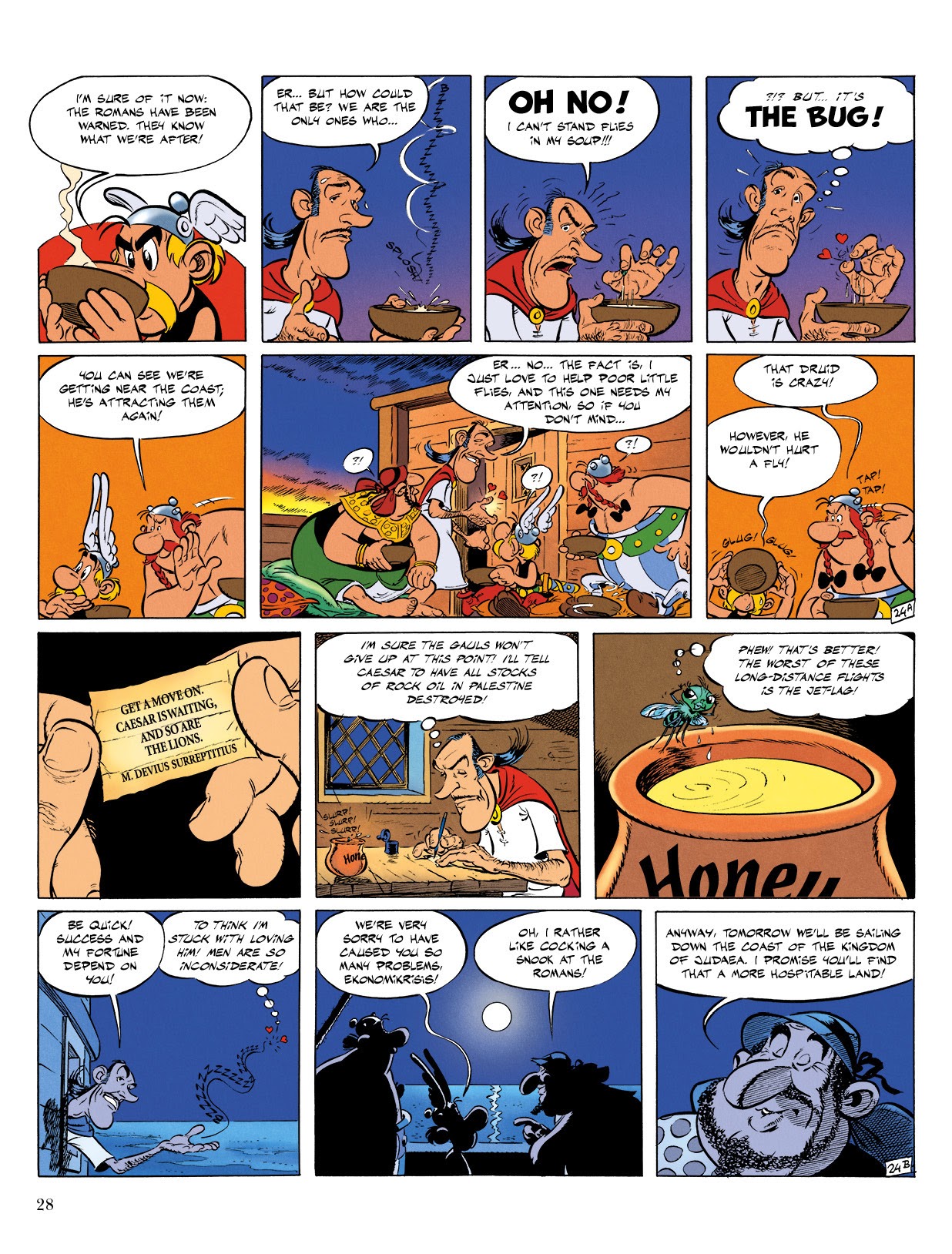 Read online Asterix comic -  Issue #26 - 29