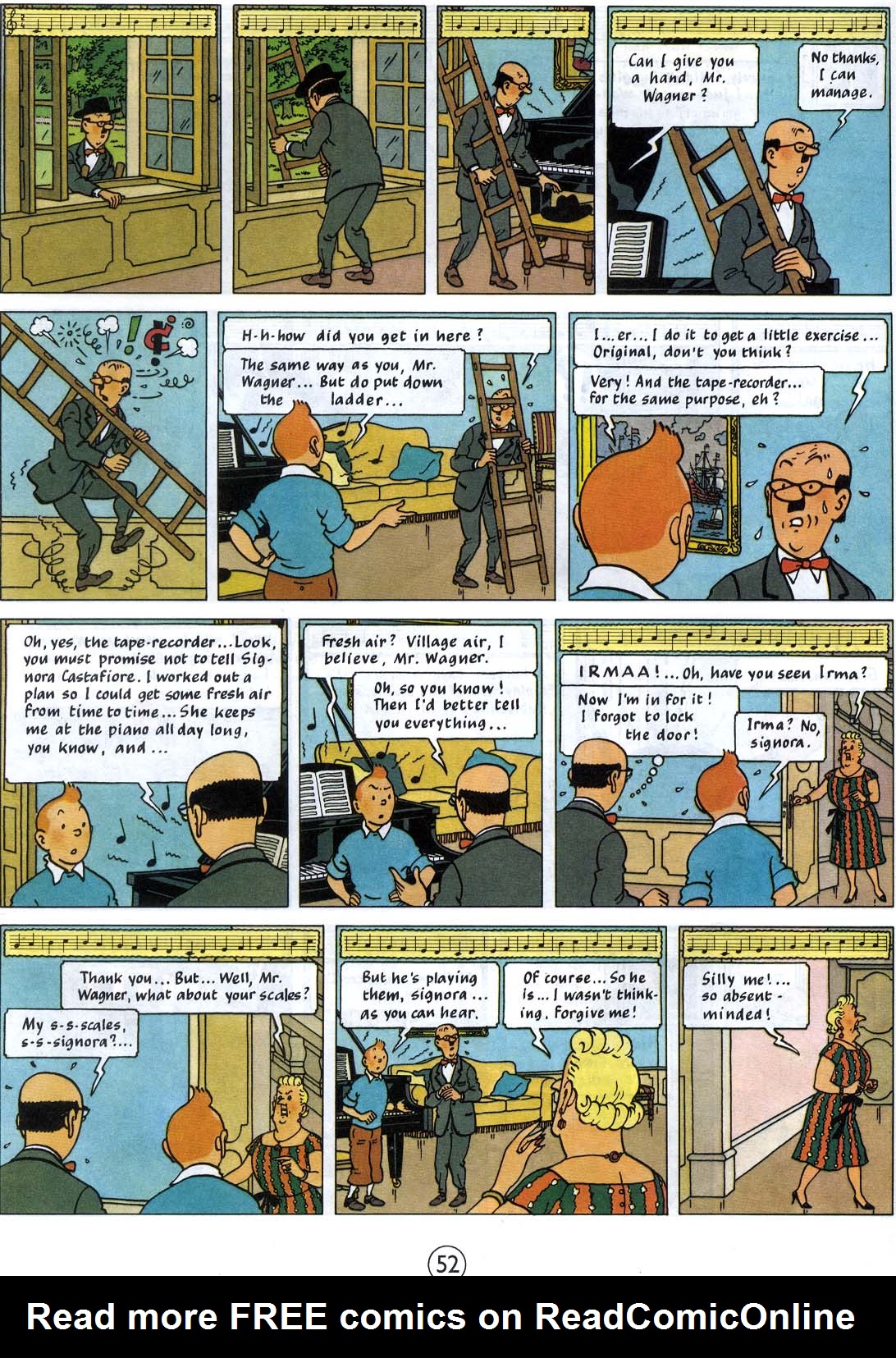 Read online The Adventures of Tintin comic -  Issue #21 - 54