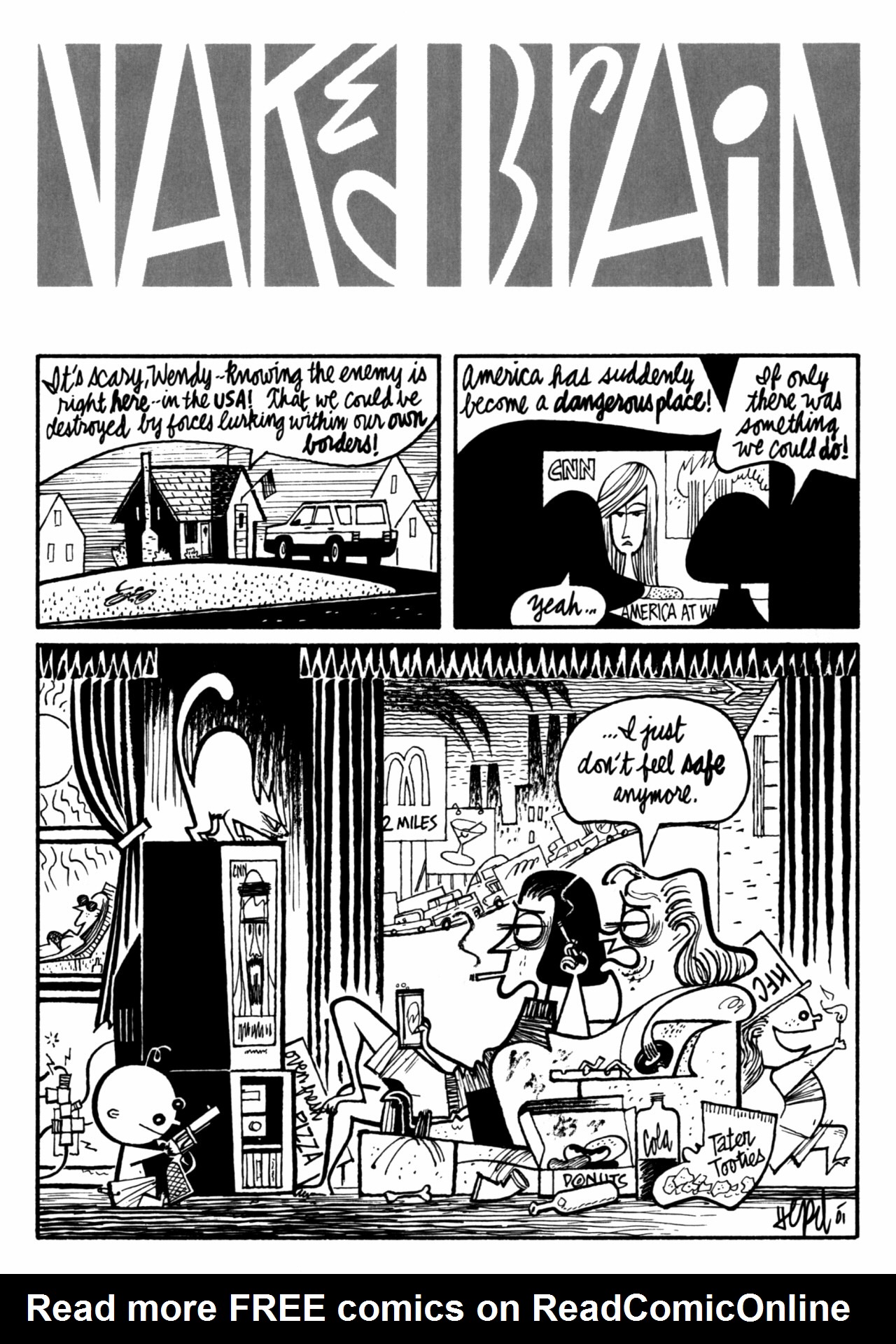 Read online Marc Hempel's Naked Brain comic -  Issue #3 - 15