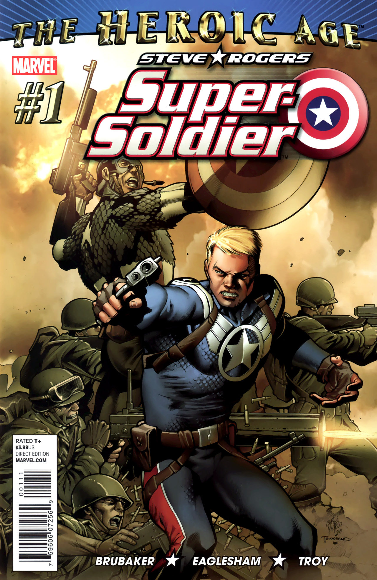 Read online Steve Rogers: Super-Soldier comic -  Issue #1 - 1