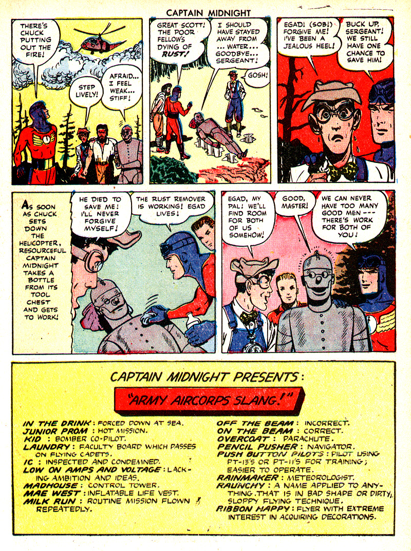 Read online Captain Midnight (1942) comic -  Issue #38 - 28