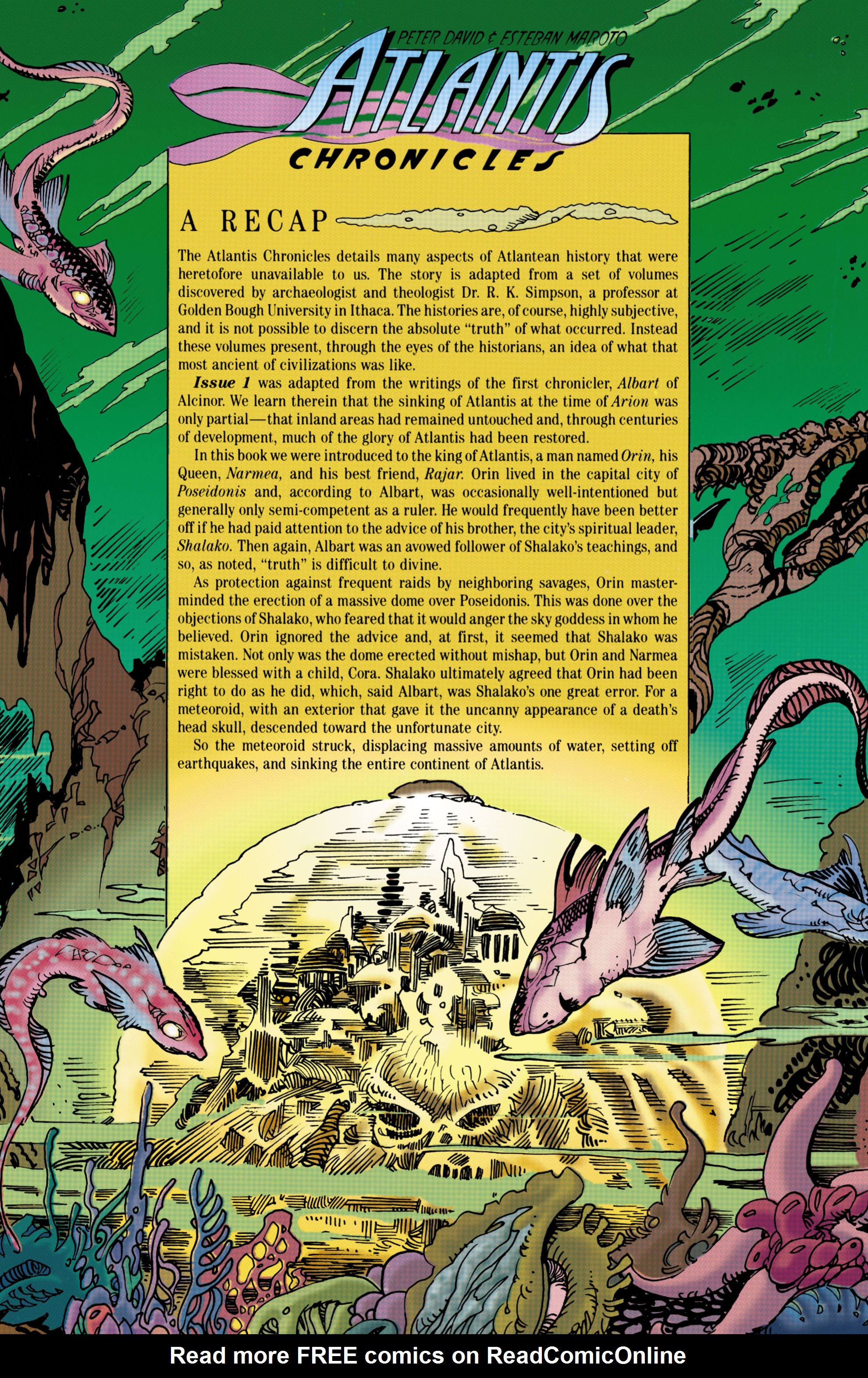 Read online The Atlantis Chronicles comic -  Issue #5 - 2